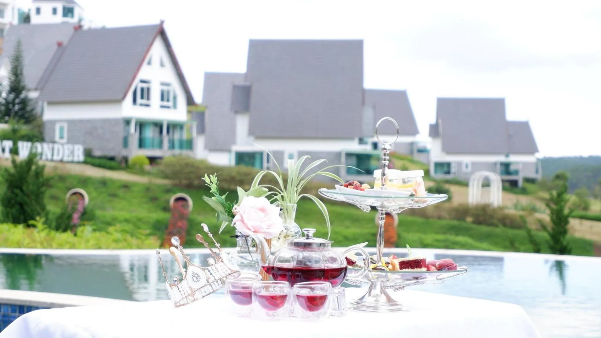 Property building in Dalat Wonder Resort