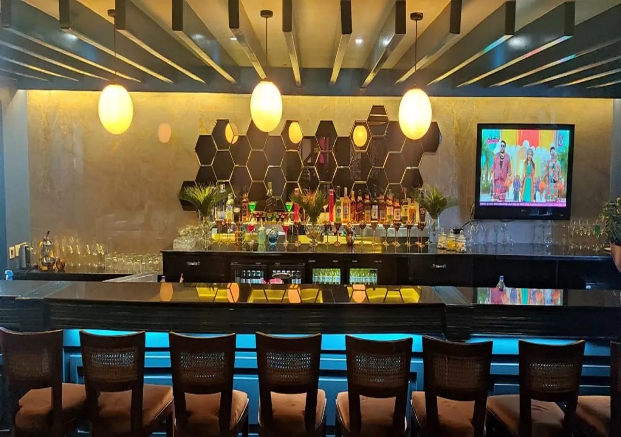 Lounge or bar in Hotel Cachar Club