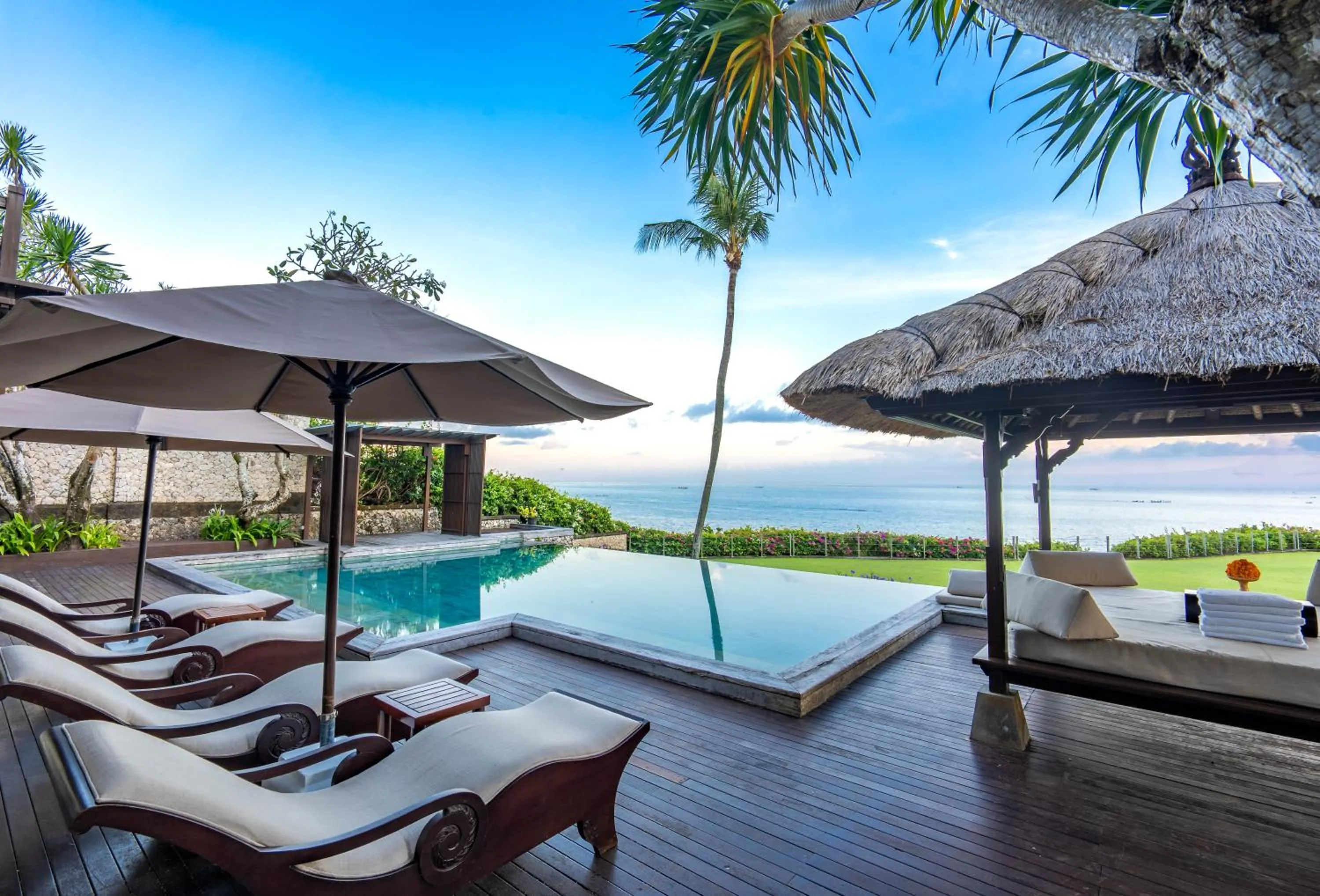 Pool view in AYANA Villas Bali