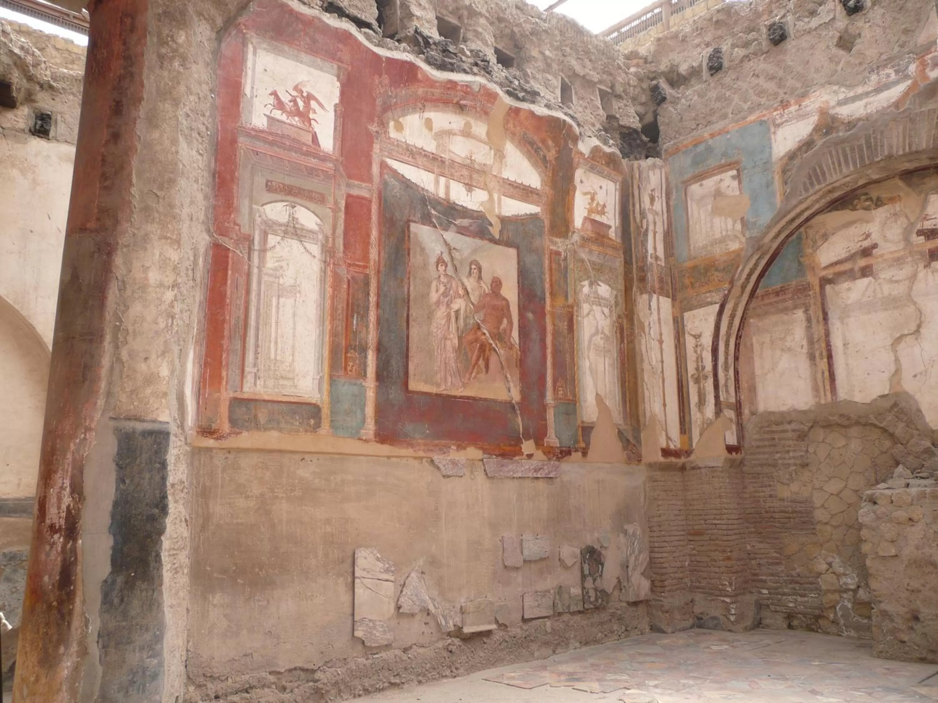 Landmark view in Garden House