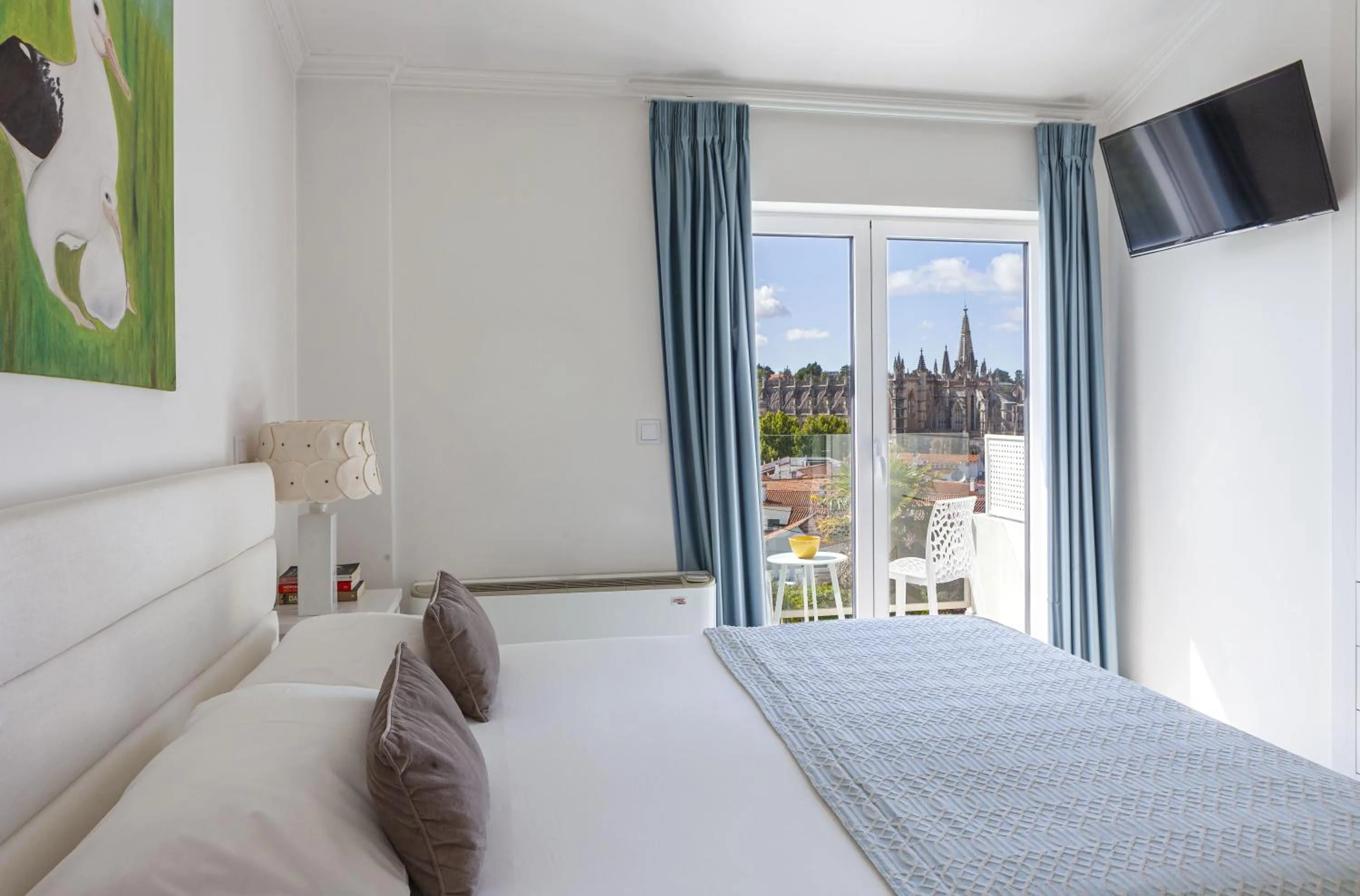 View (from property/room), Bed in Boutique Hotel Casa do Outeiro - Arts & Crafts