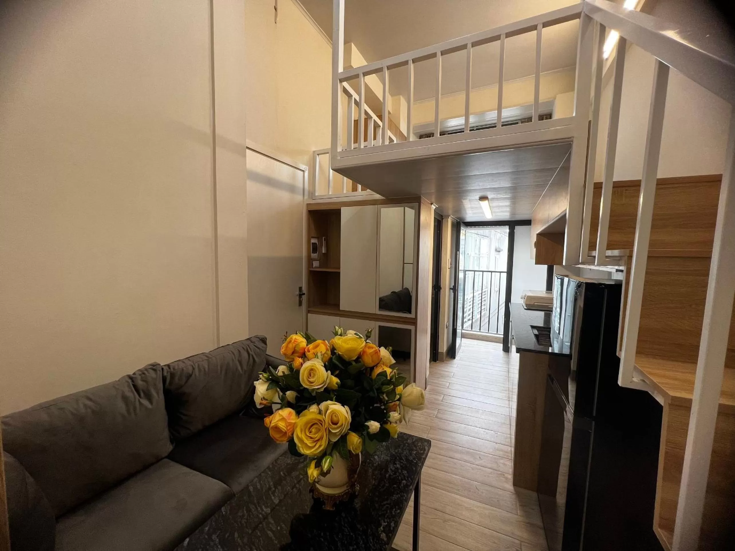 Kitchen or kitchenette in Era Apartment Nguyen Trai