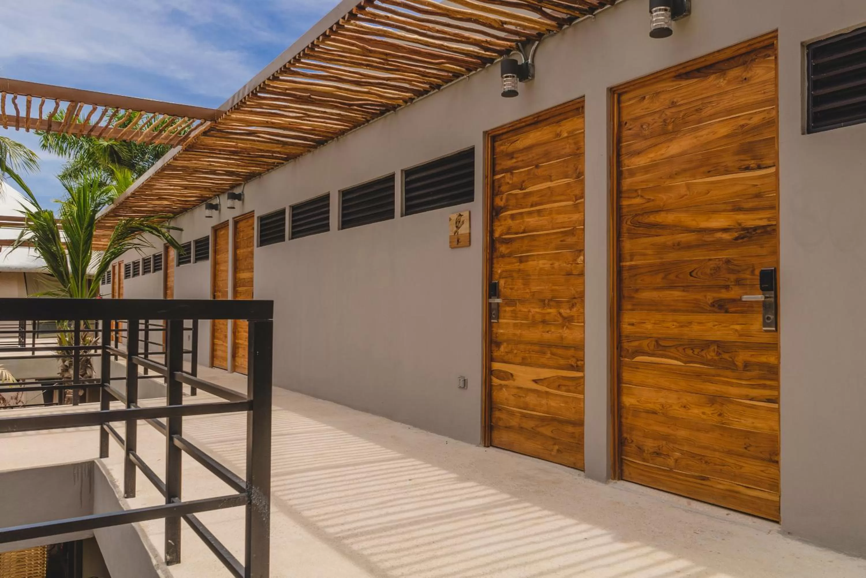 Decorative detail, Balcony/Terrace in Nomads Hotel, Hostel & Beachclub