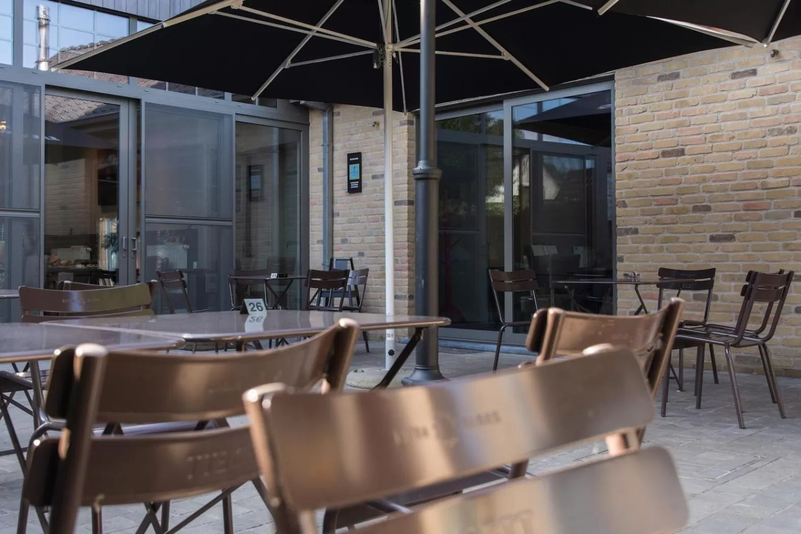 Balcony/Terrace, Restaurant/Places to Eat in Oud Gemeentehuis