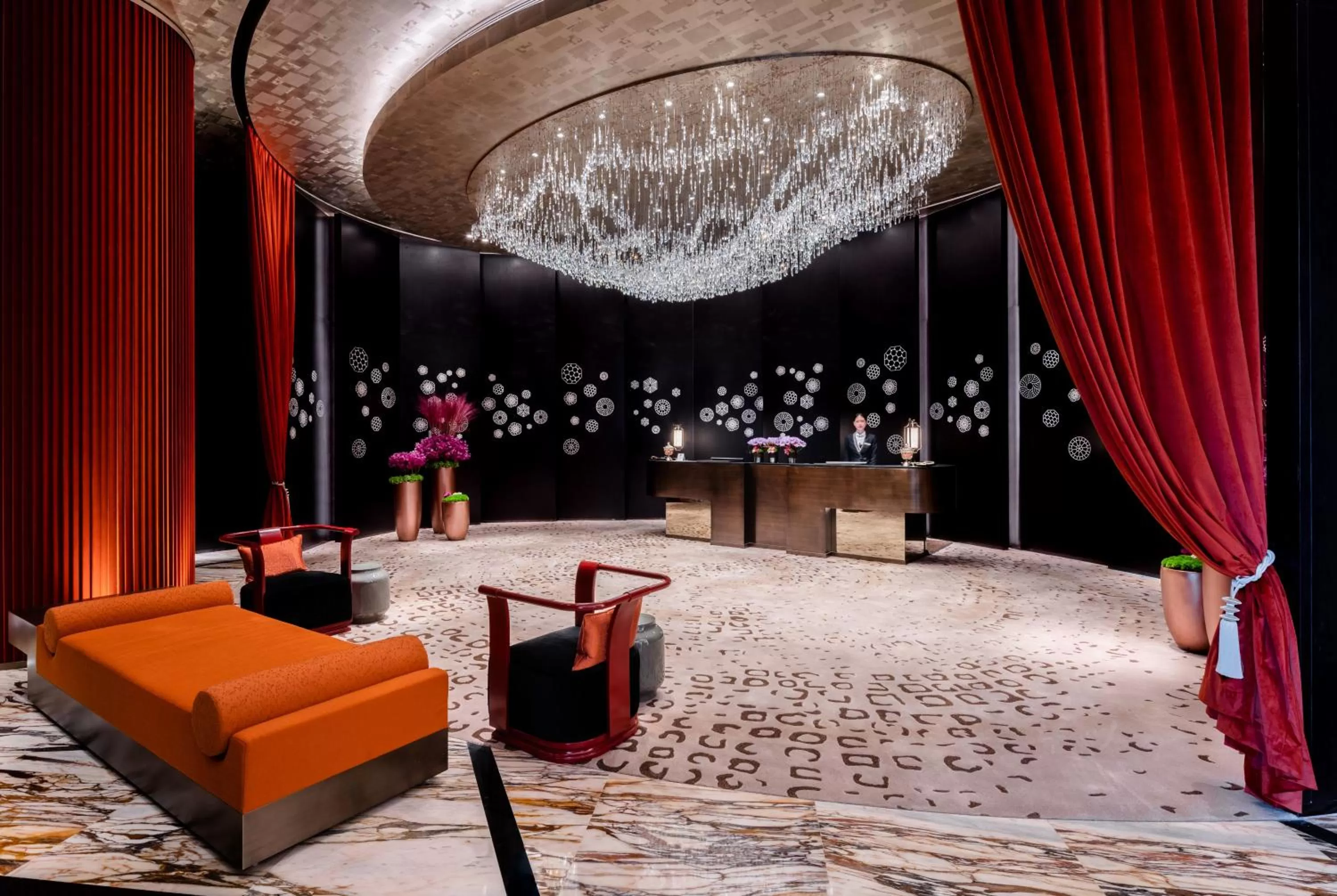 Lobby or reception in Jumeirah Guangzhou