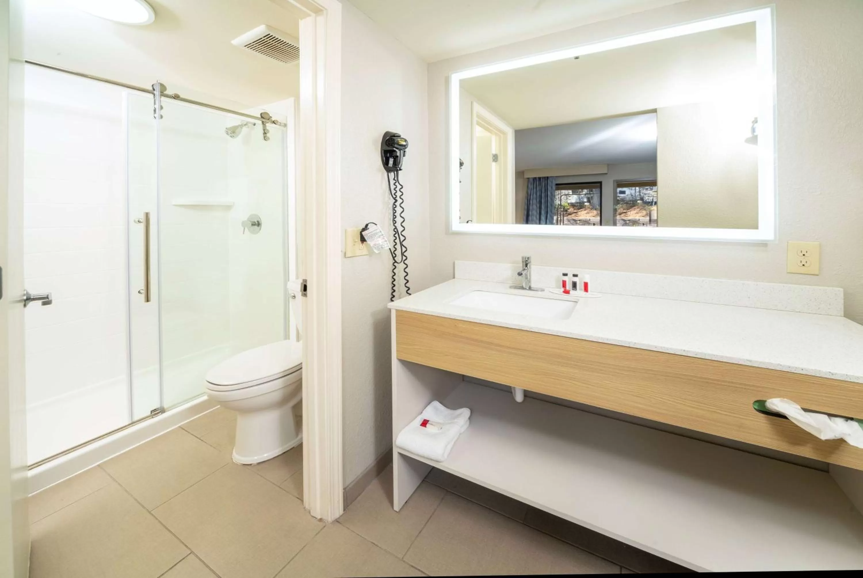 Bathroom in Days Inn by Wyndham Atlanta Stone Mountain