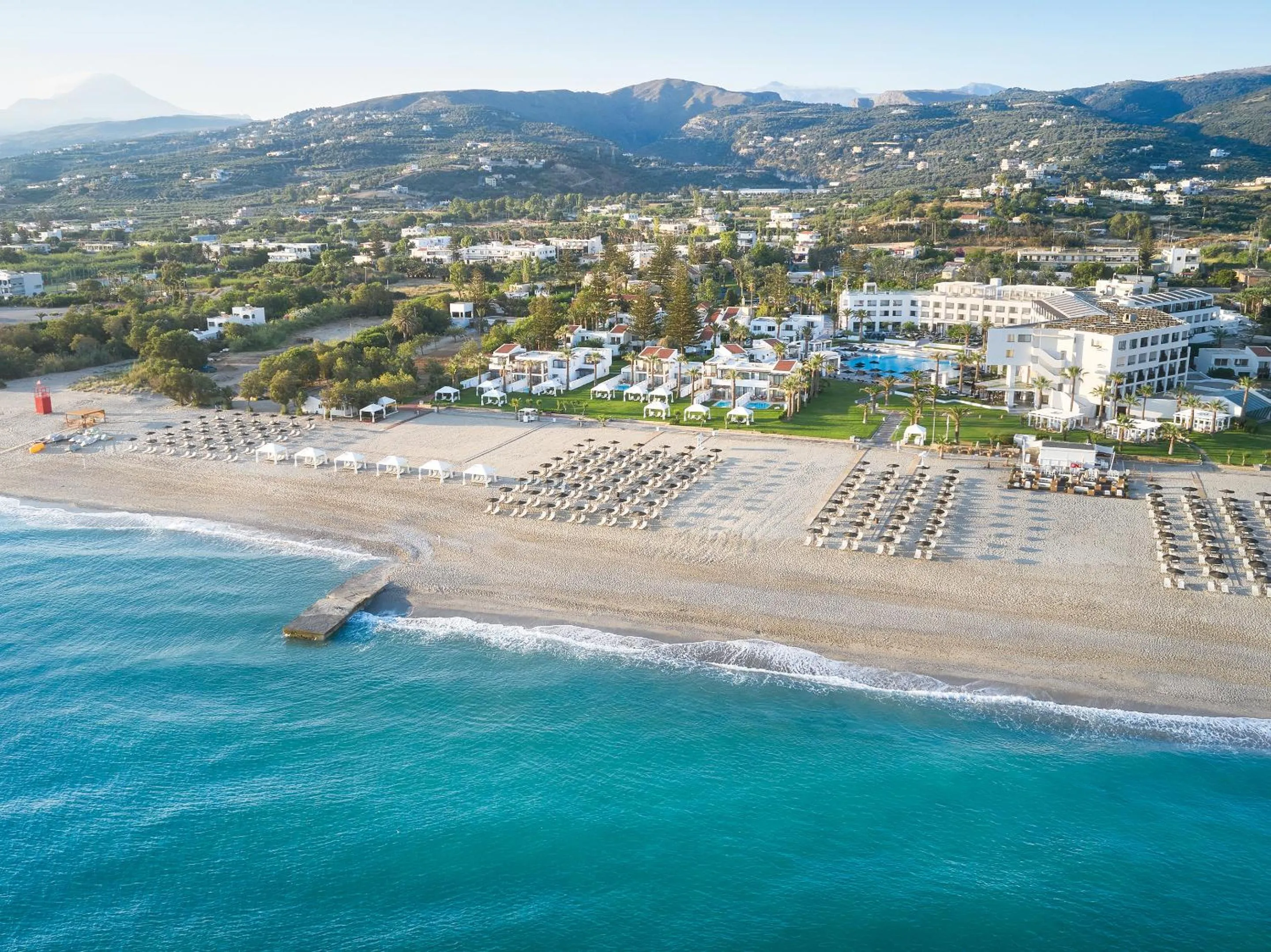 Bird's eye view in Grecotel Creta Palace