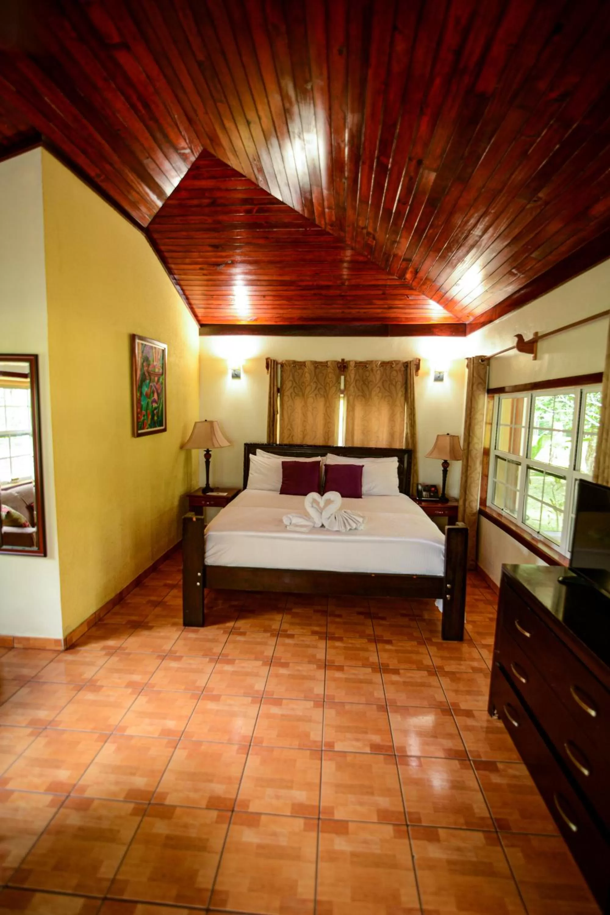 Bed in KikiWitz Resort