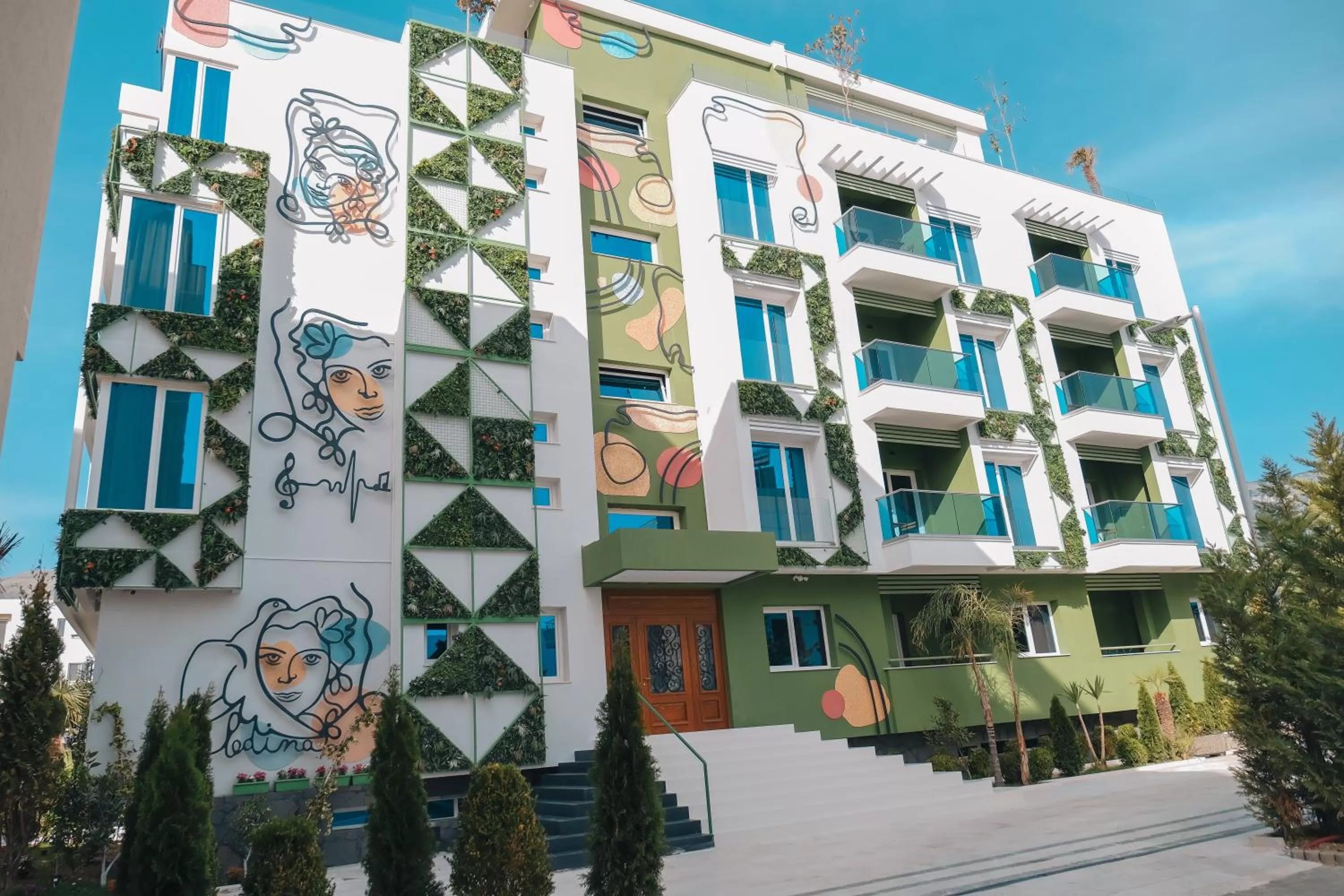 Property building in Ledina Hotel