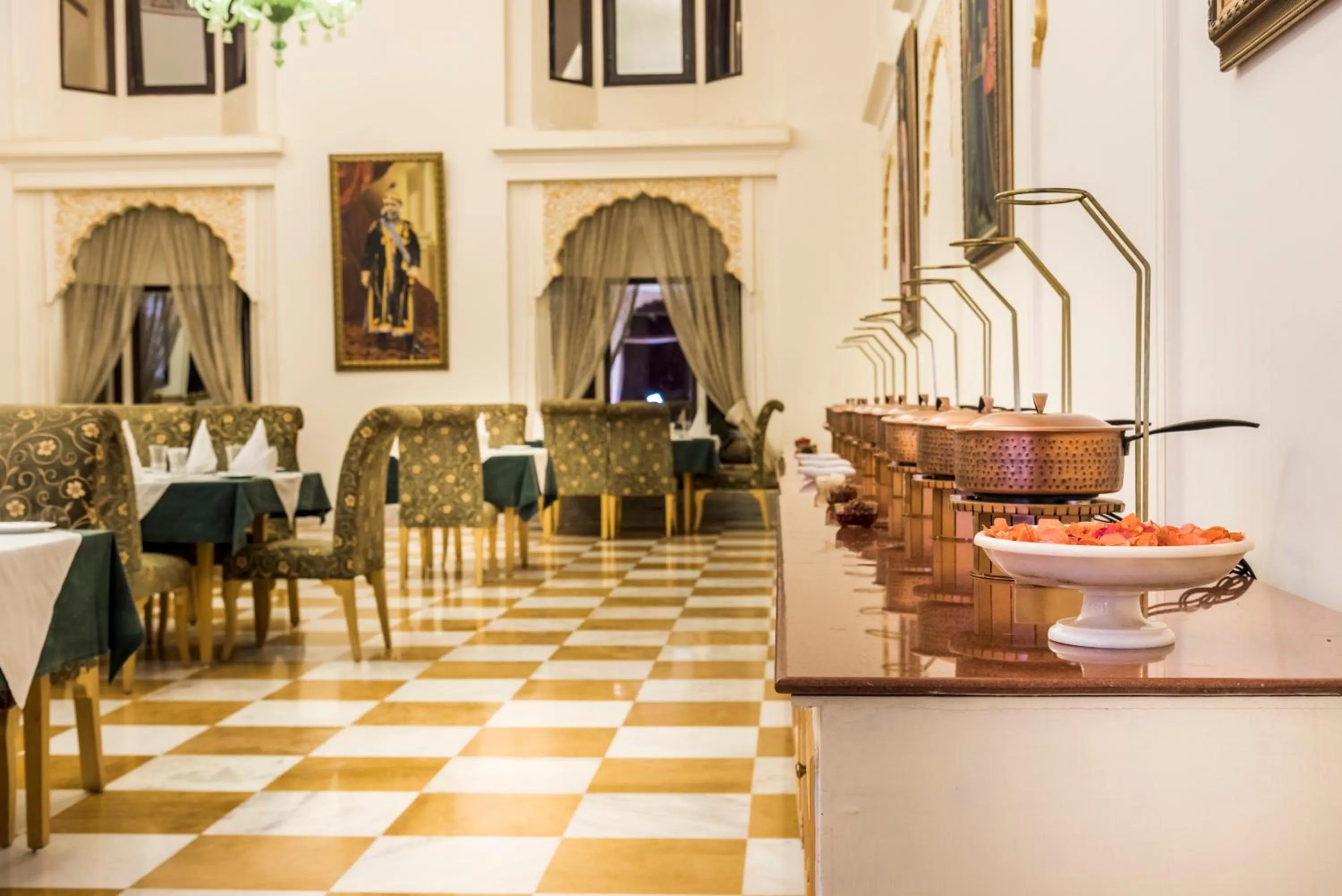 Breakfast in Fort Rajwada,Jaisalmer