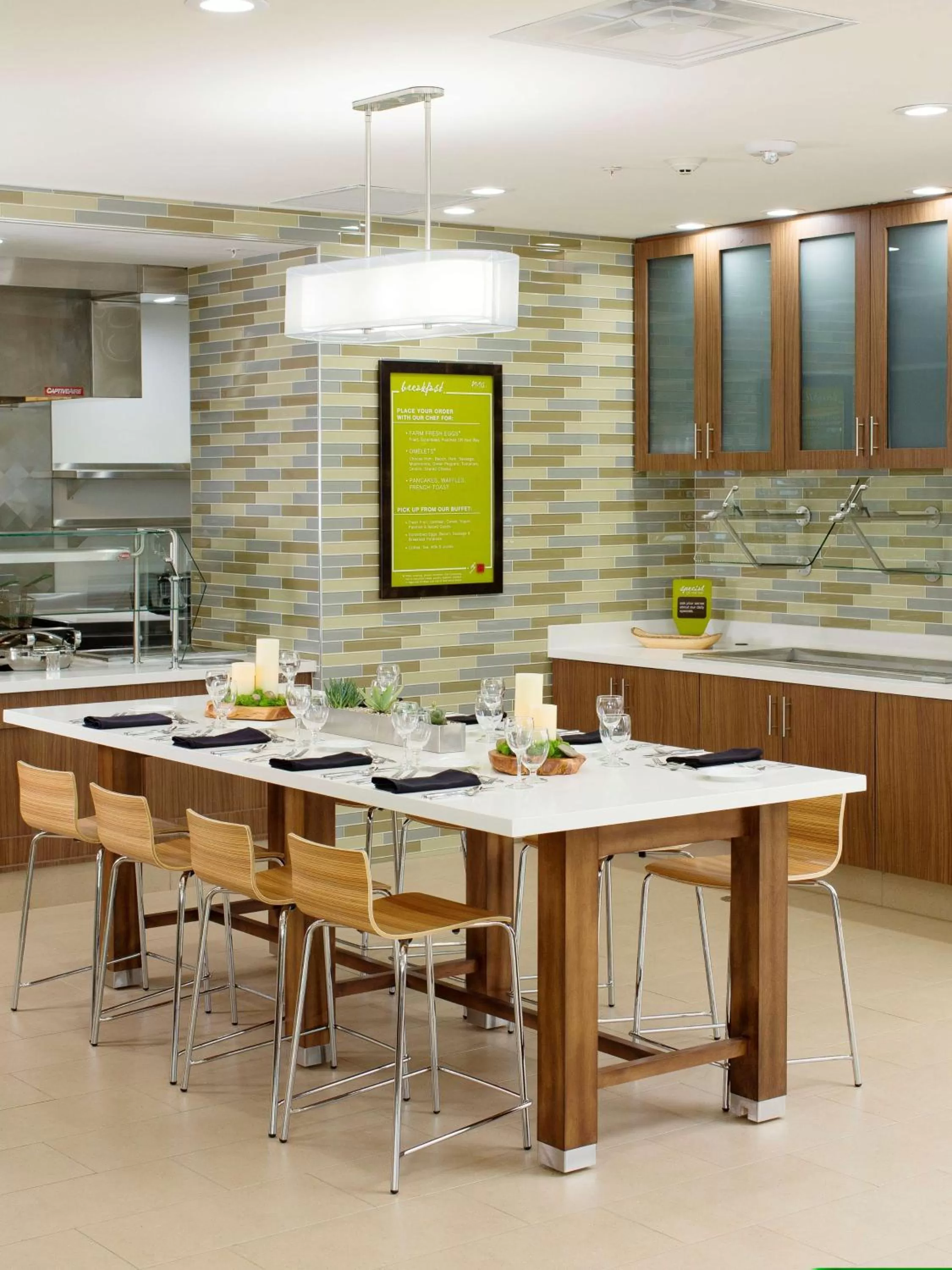 Breakfast in Longview Hilton Garden Inn