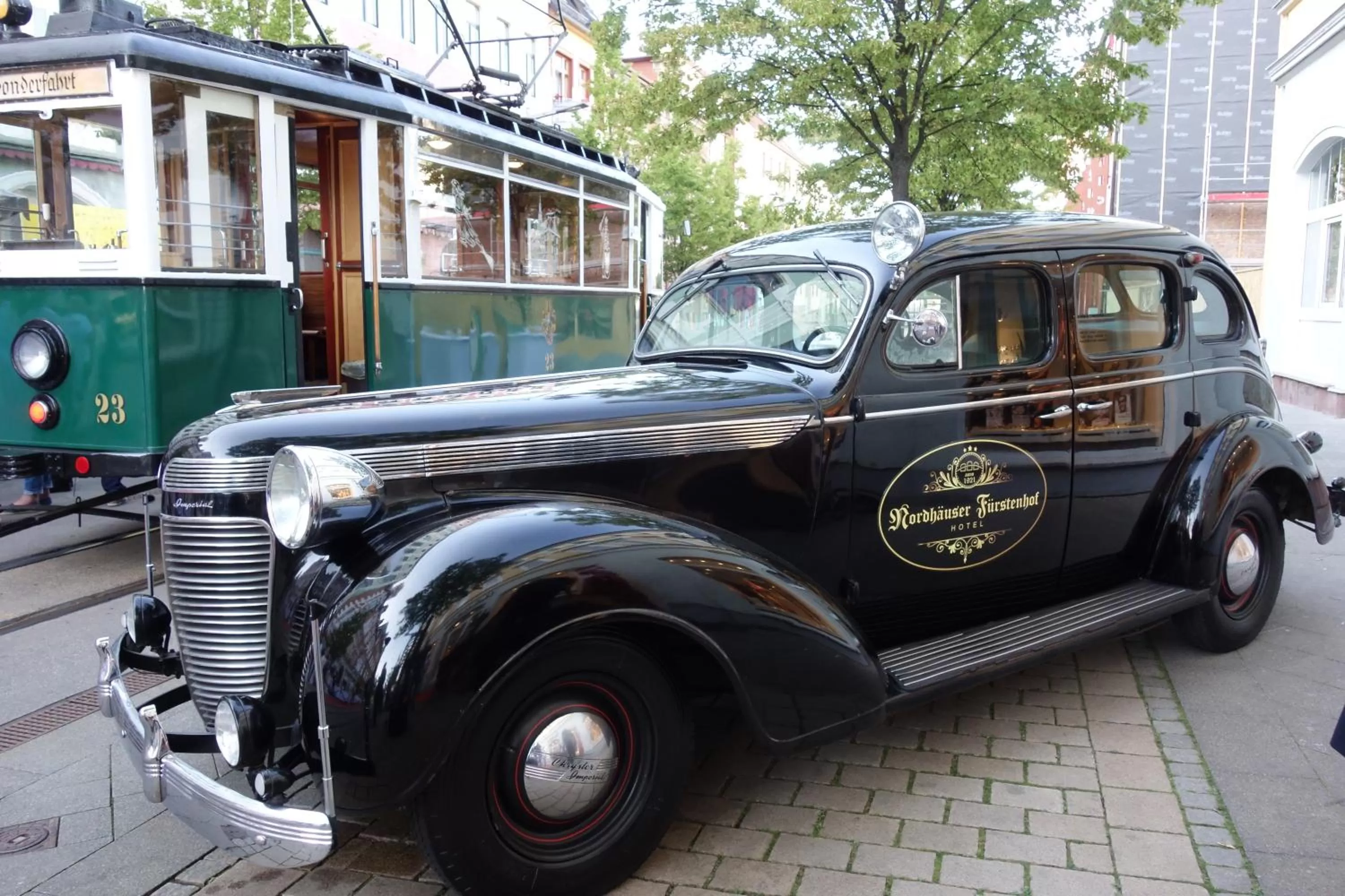 Facade/entrance in Nordhäuser Fürstenhof & TinySky-Resort
