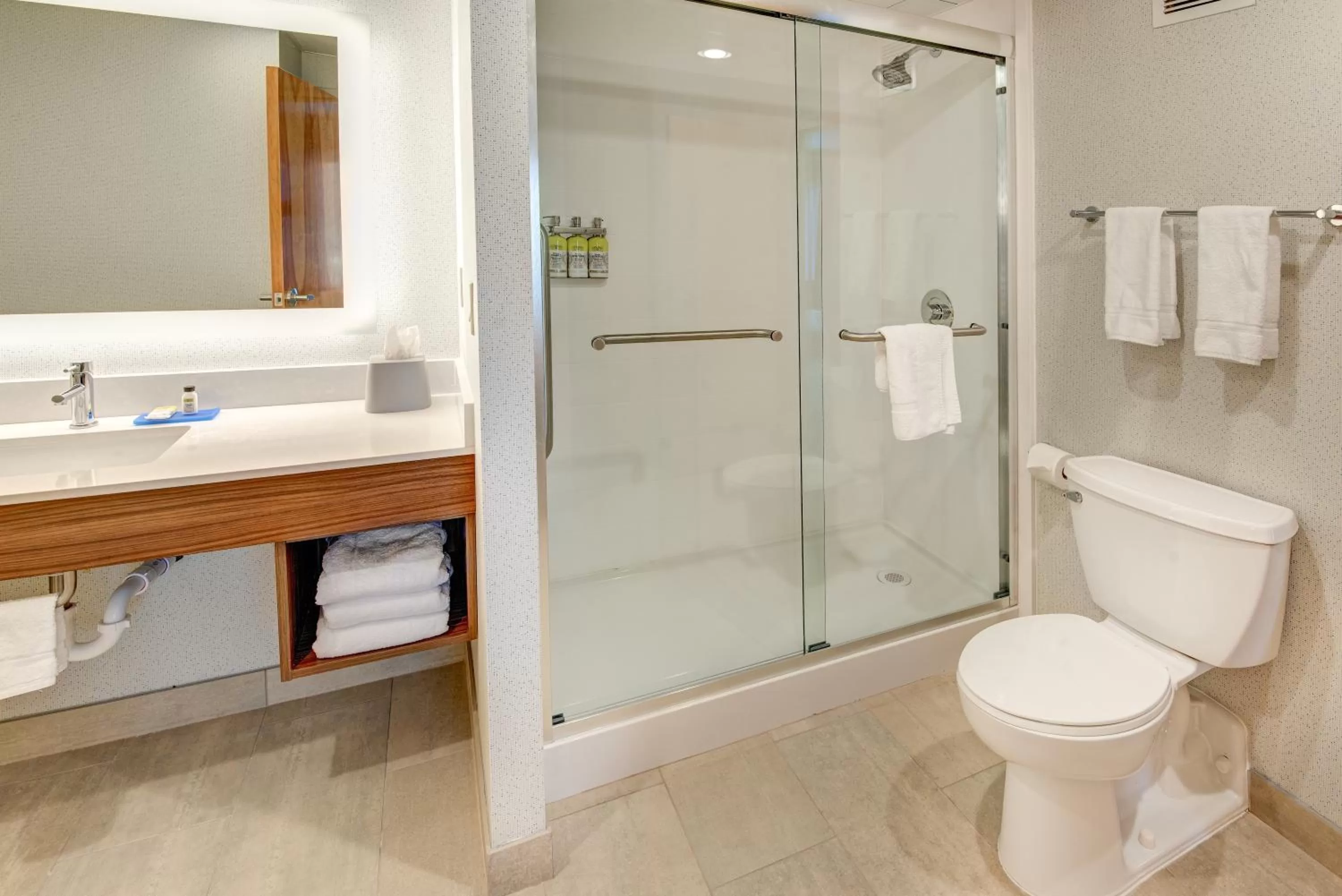 Shower in Holiday Inn Express & Suites West Long Branch - Eatontown by IHG