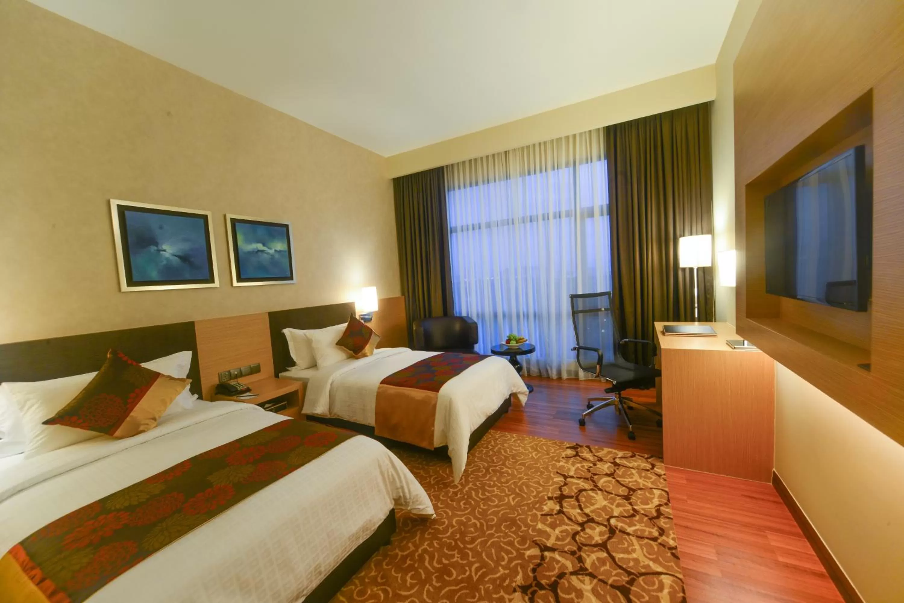 Bed in The Light Hotel Penang