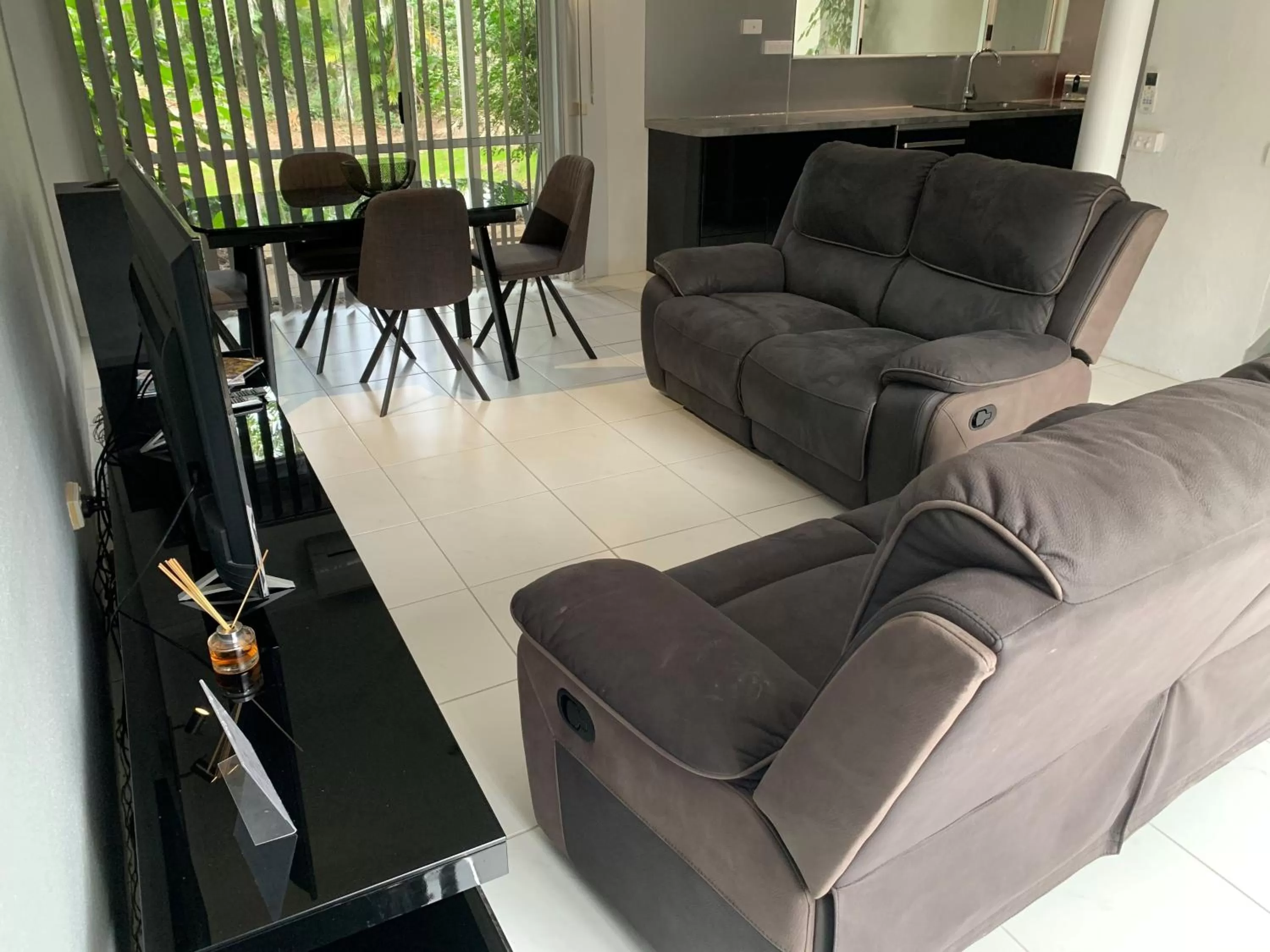 Living room in Reef Resort Villas Port Douglas