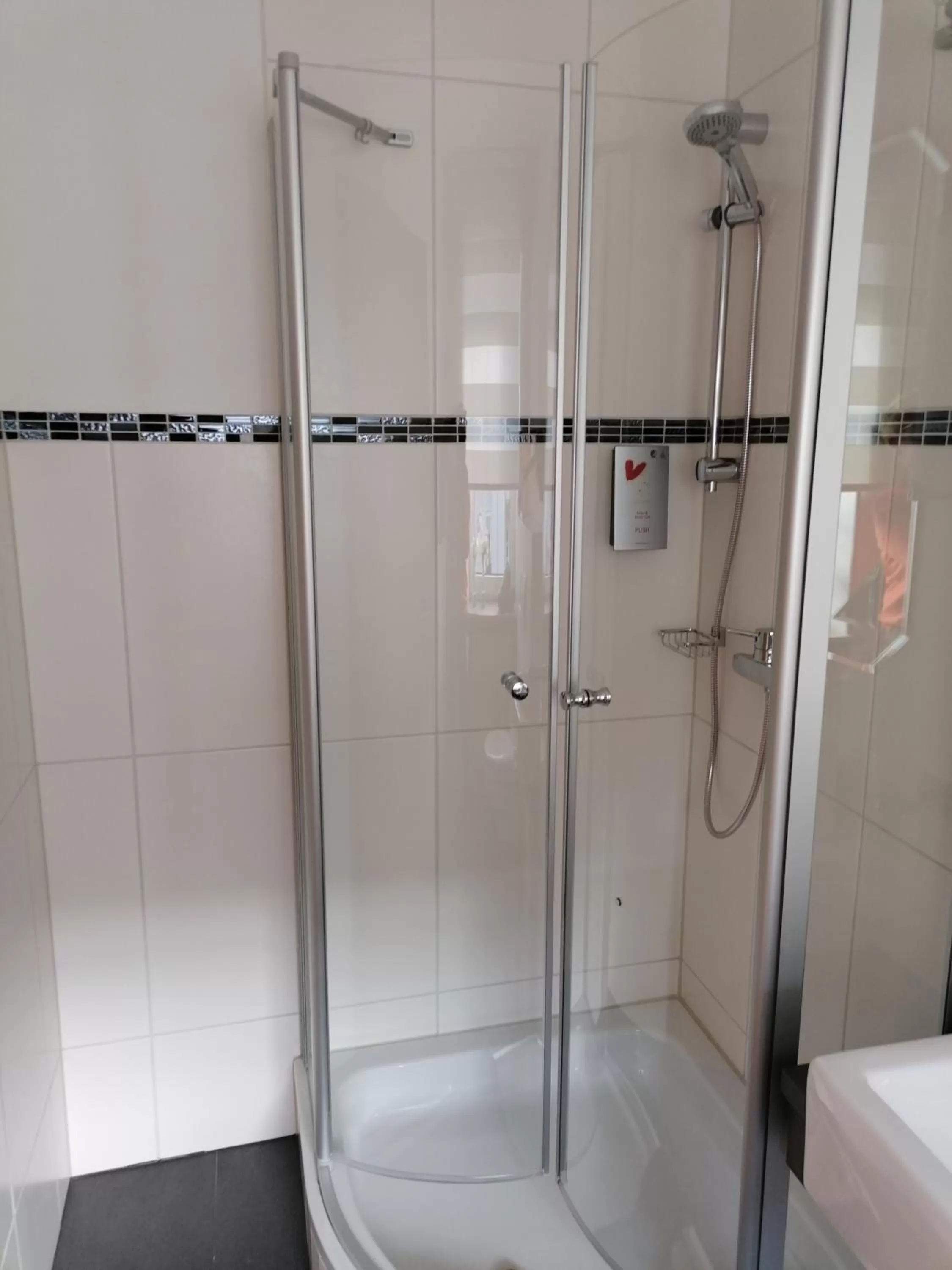 Shower in Haus Anna an der Stadtmauer