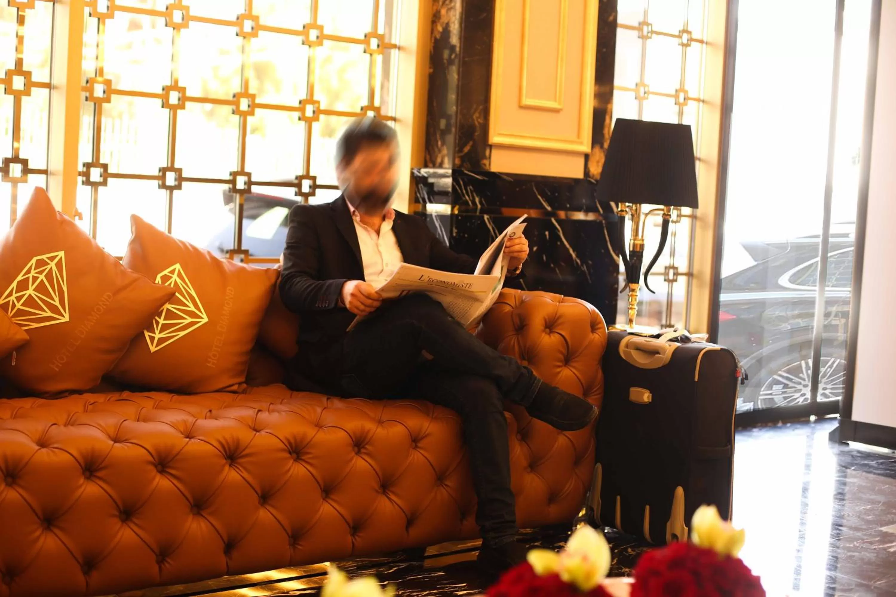 Lobby or reception in Suite Hotel Casa Diamond