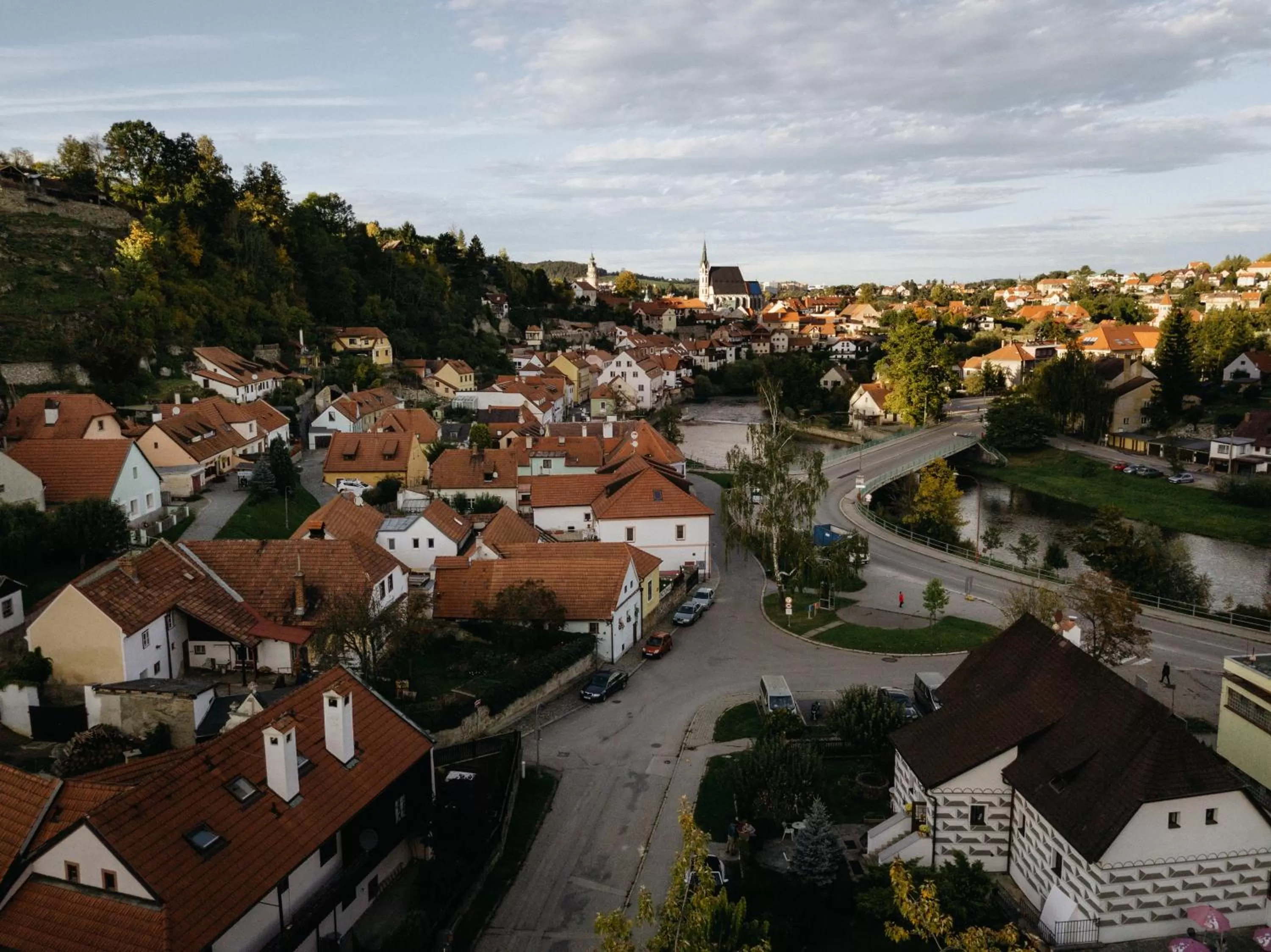 Bird's eye view in Boutique Hotel Romantick