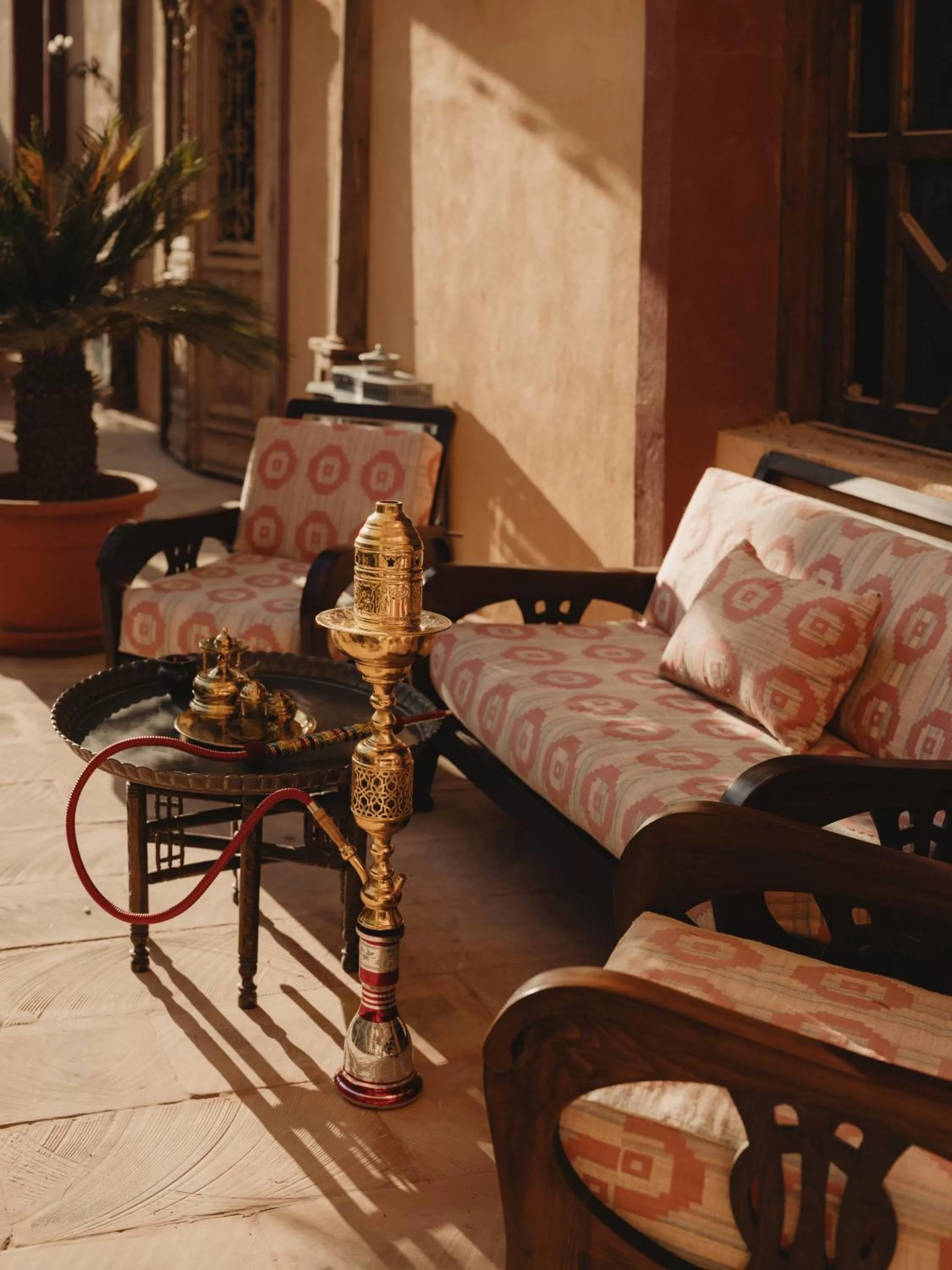 Restaurant/places to eat in Al Moudira Hotel