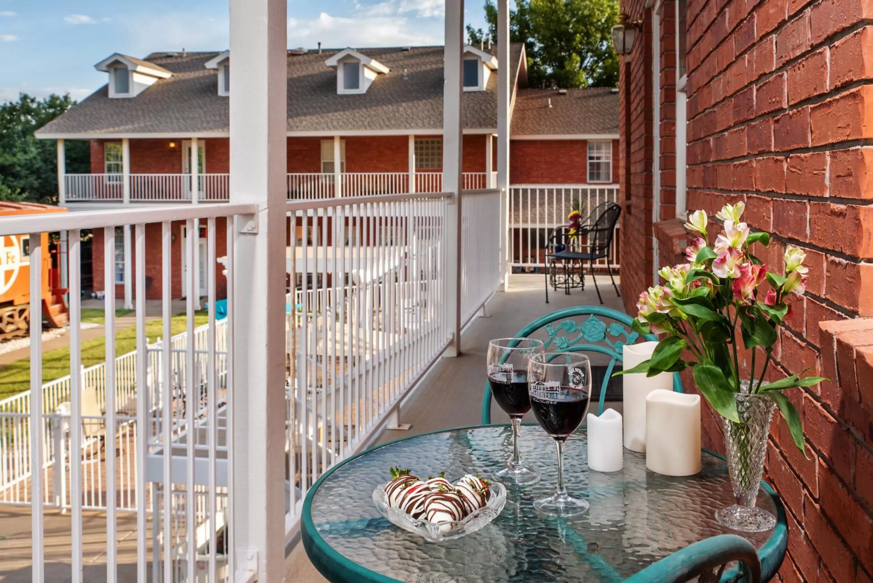 Balcony/Terrace in Woodrow House Bed & Breakfast