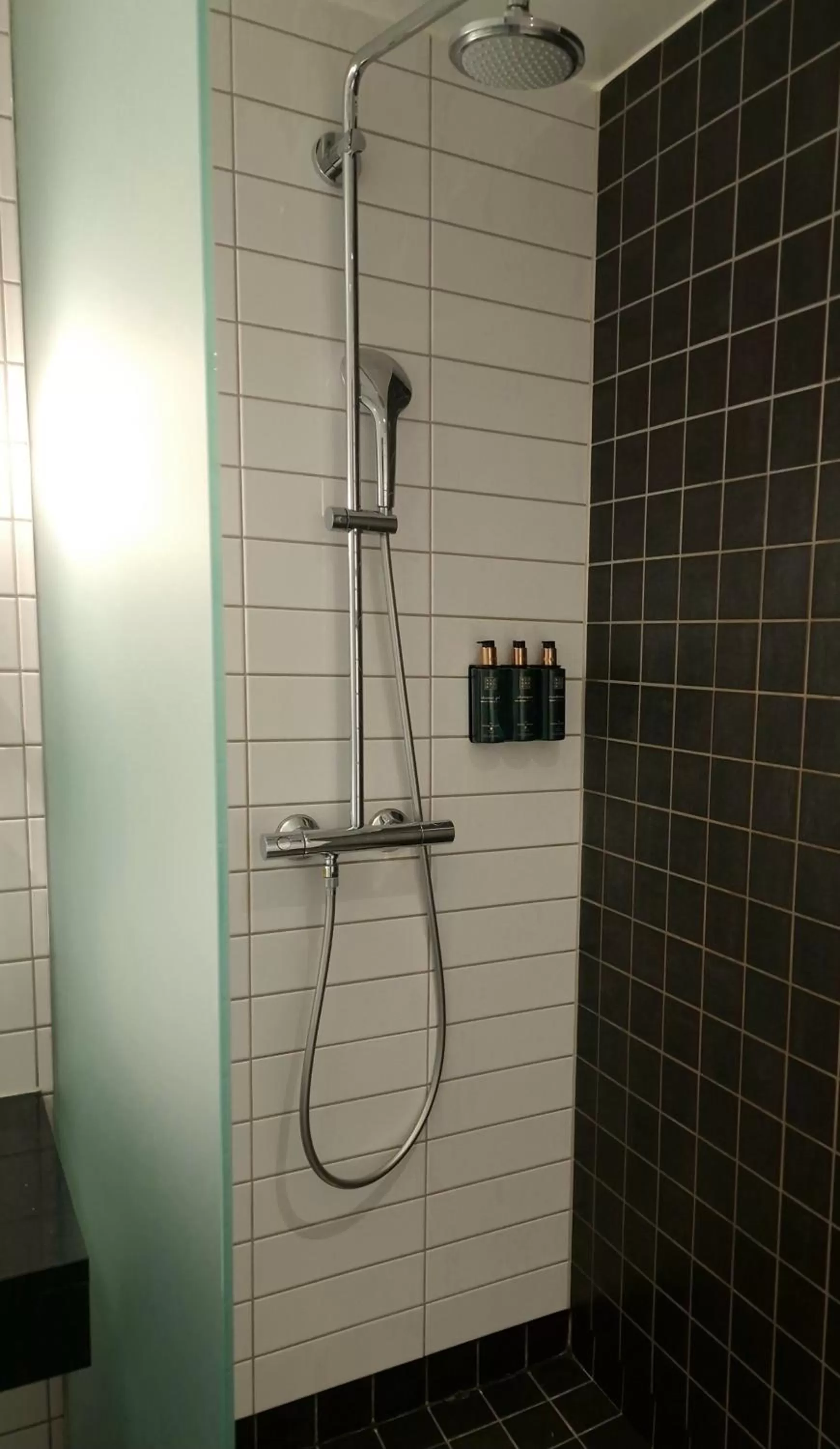 Shower in Clarion Hotel Sense