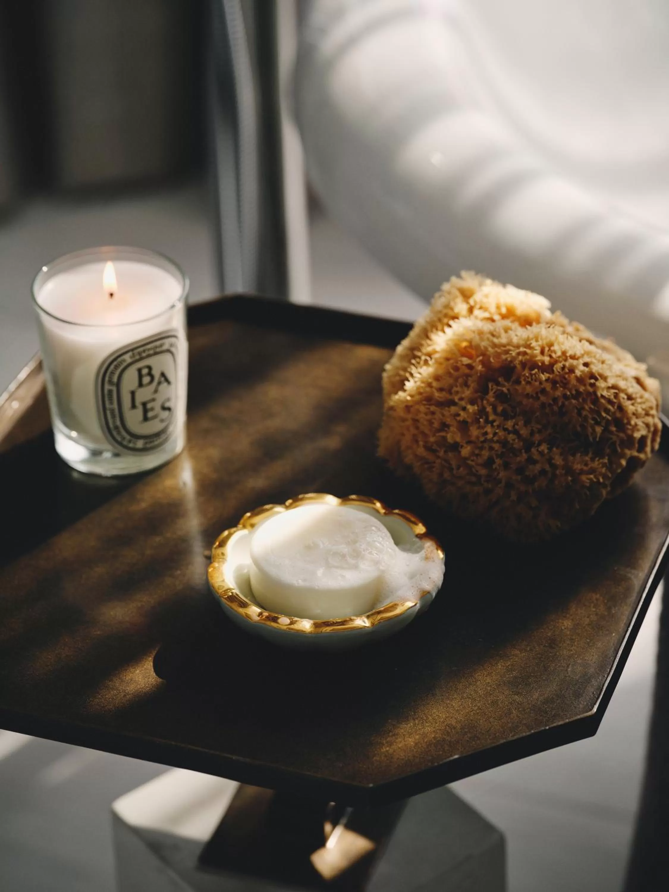 Bathroom in Boston Harbor Hotel