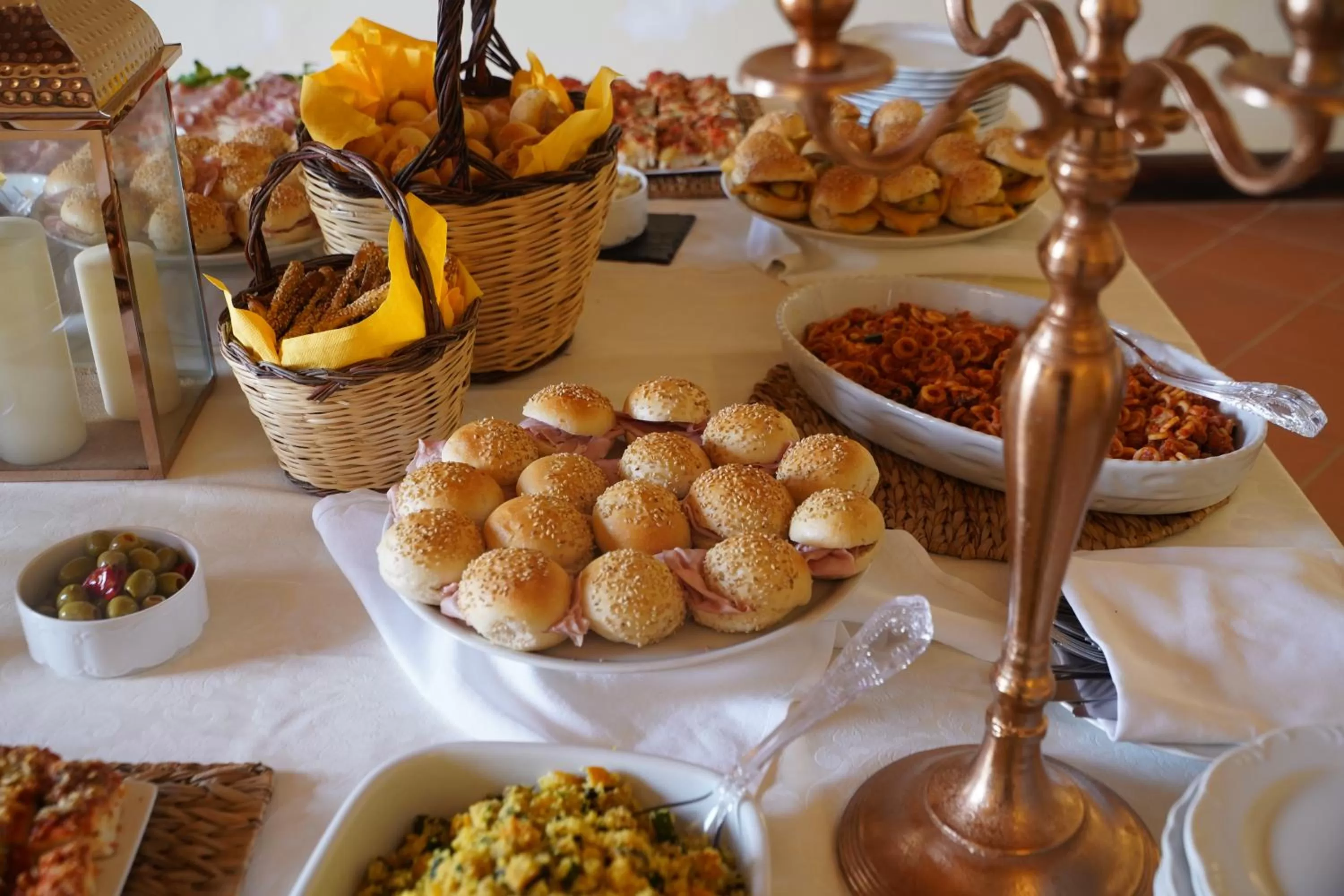 Food and drinks in Villa Lampedusa