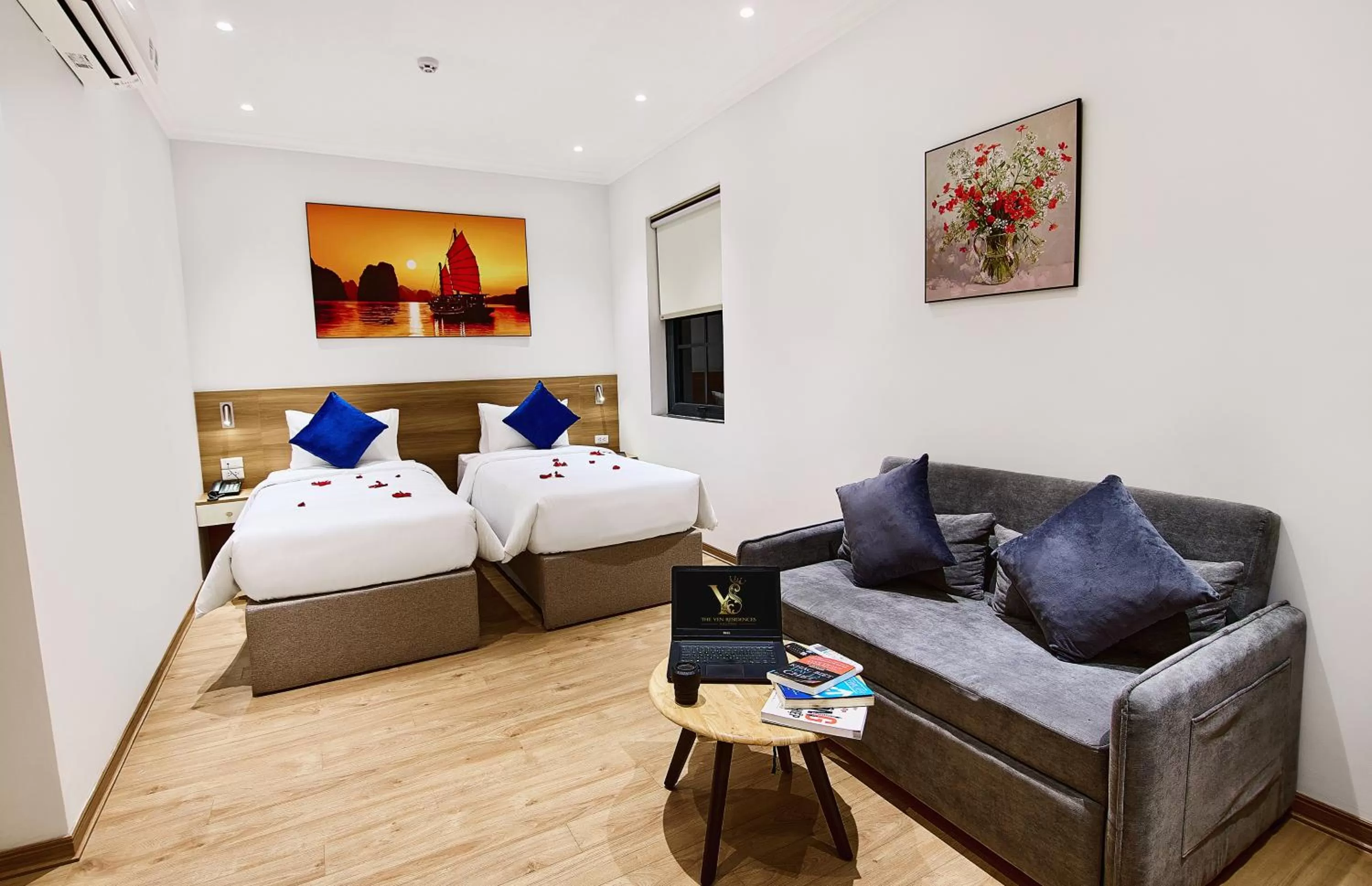 Bed in The Yen Residences Halong