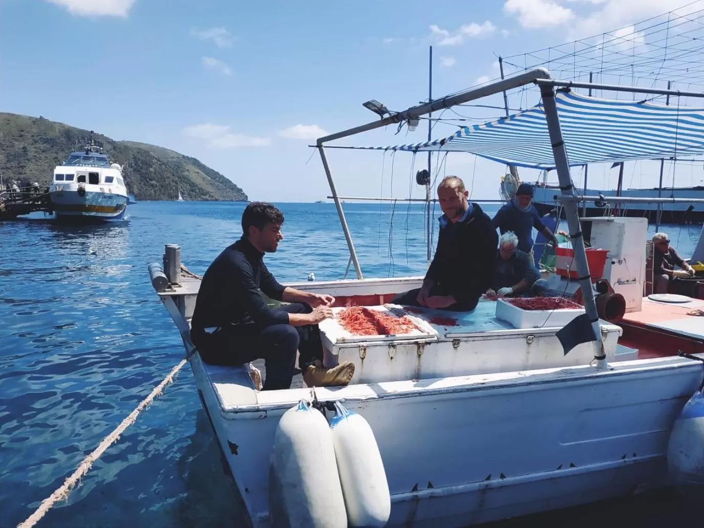 People in Lo Nardo Accommodation