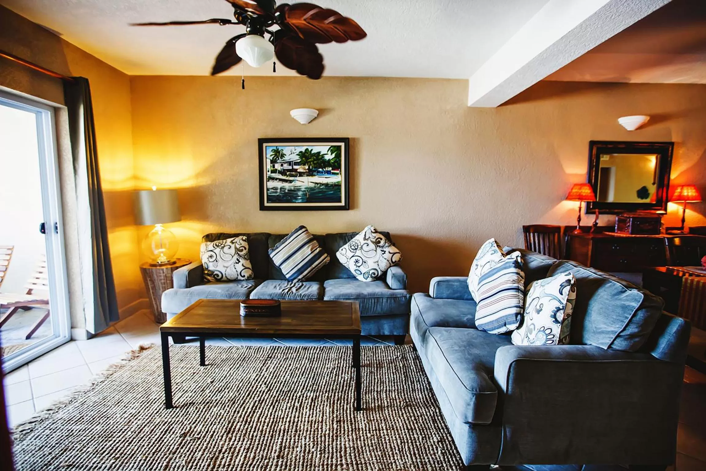 Living room in Pelican Reef Villas Resort