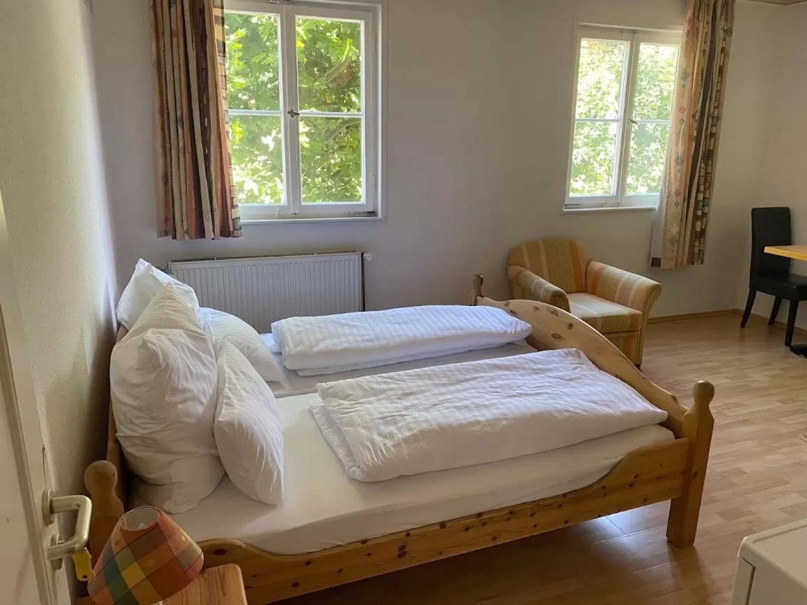 Bed in Gasthaus Lamm