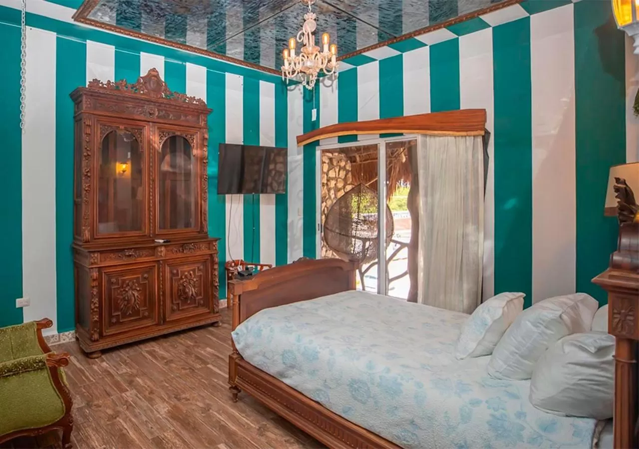 Bed in Cielito Hotel Boutique