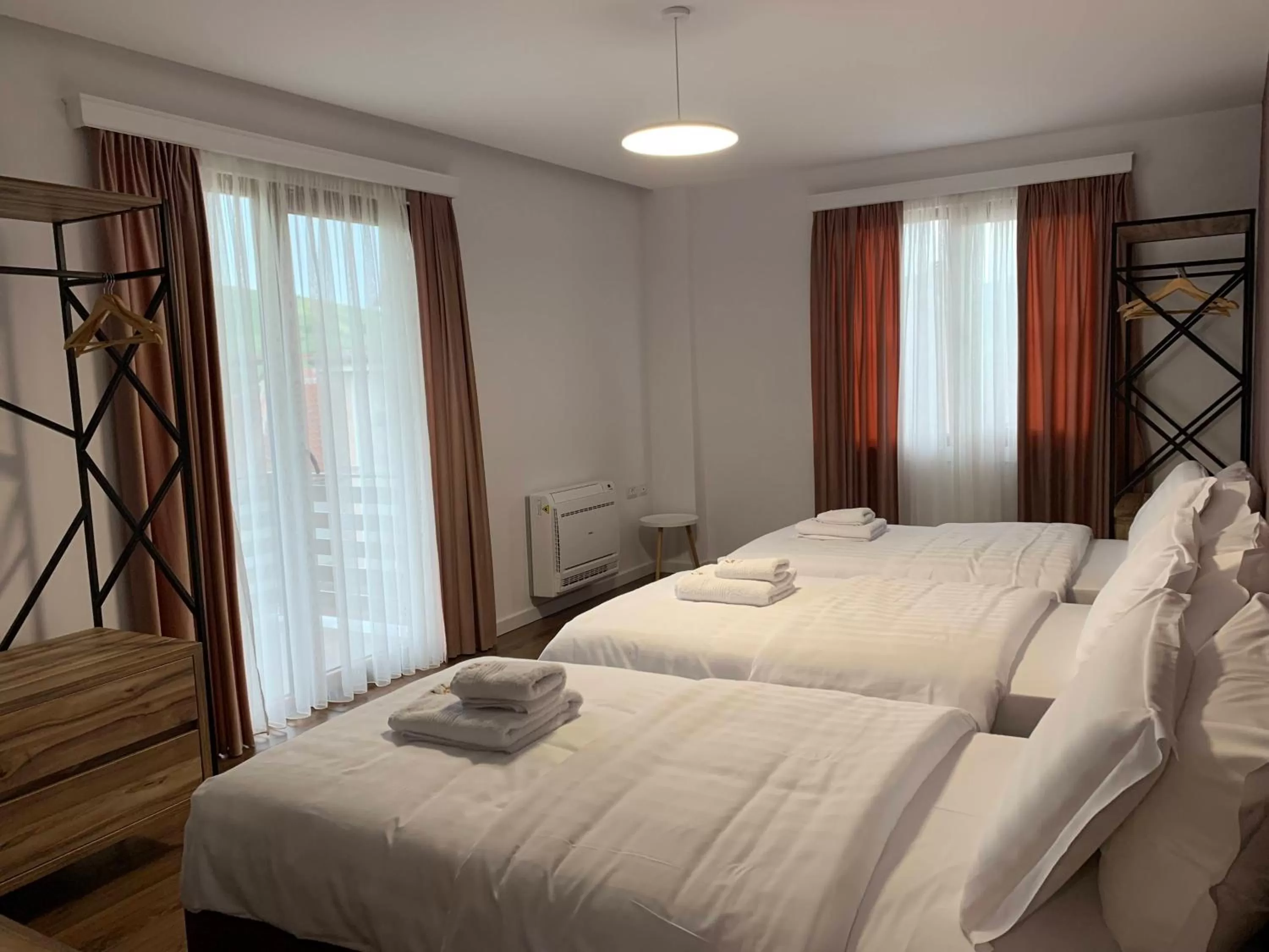 Bed in Grand Hotel Pogradec