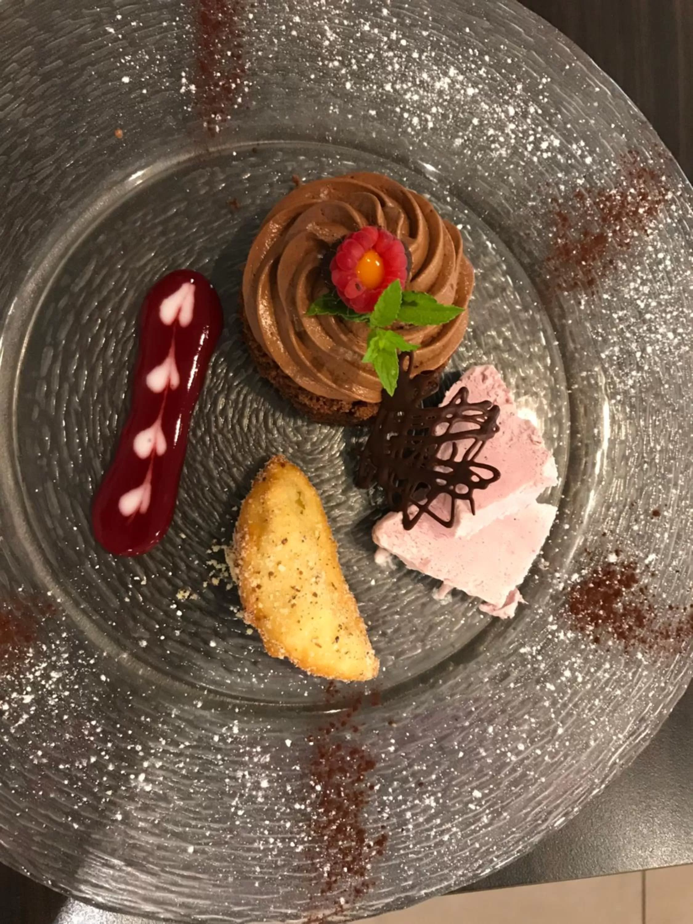 Food close-up in Boutique Hotel Goldene Henne