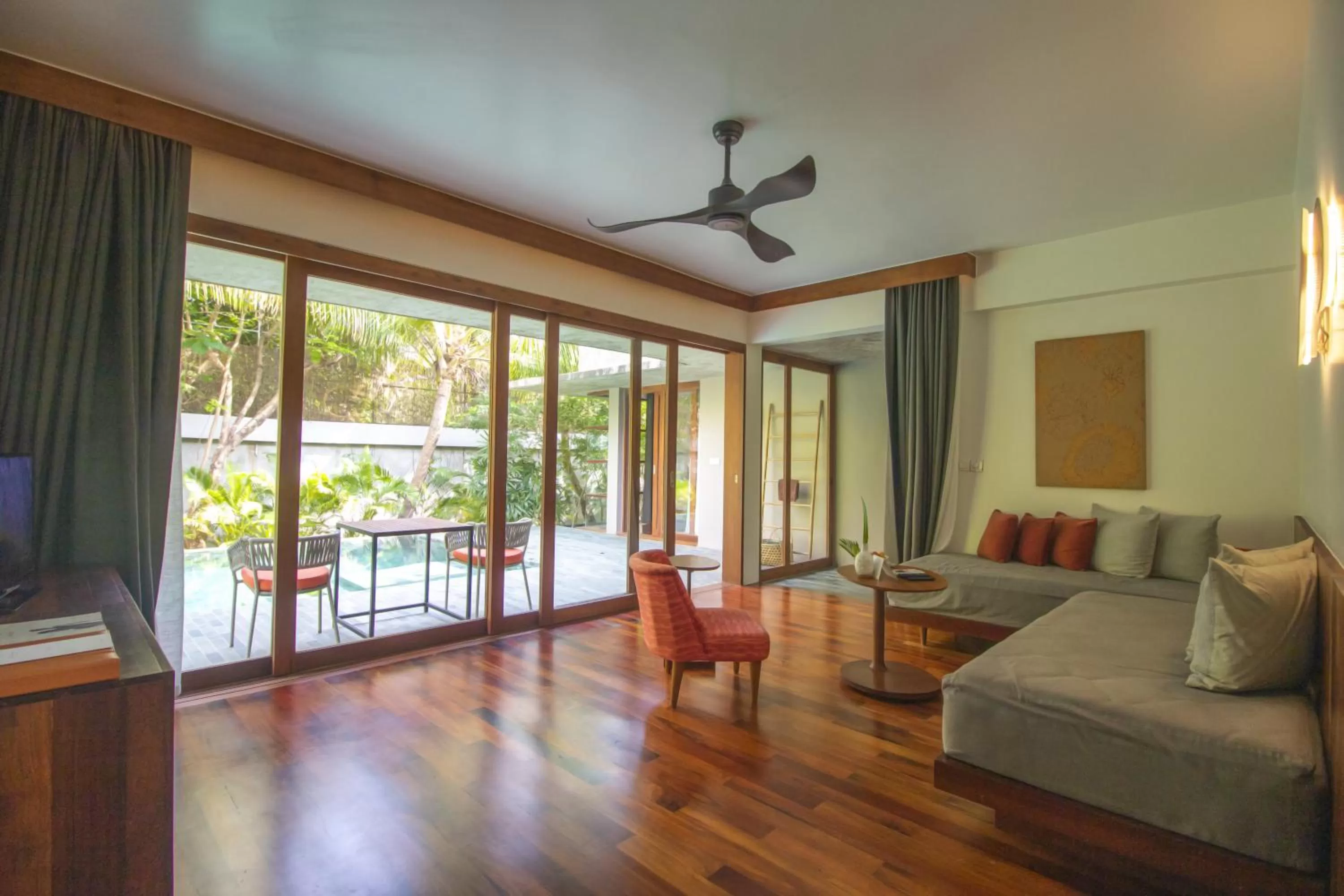 Living room in Templation Hotel