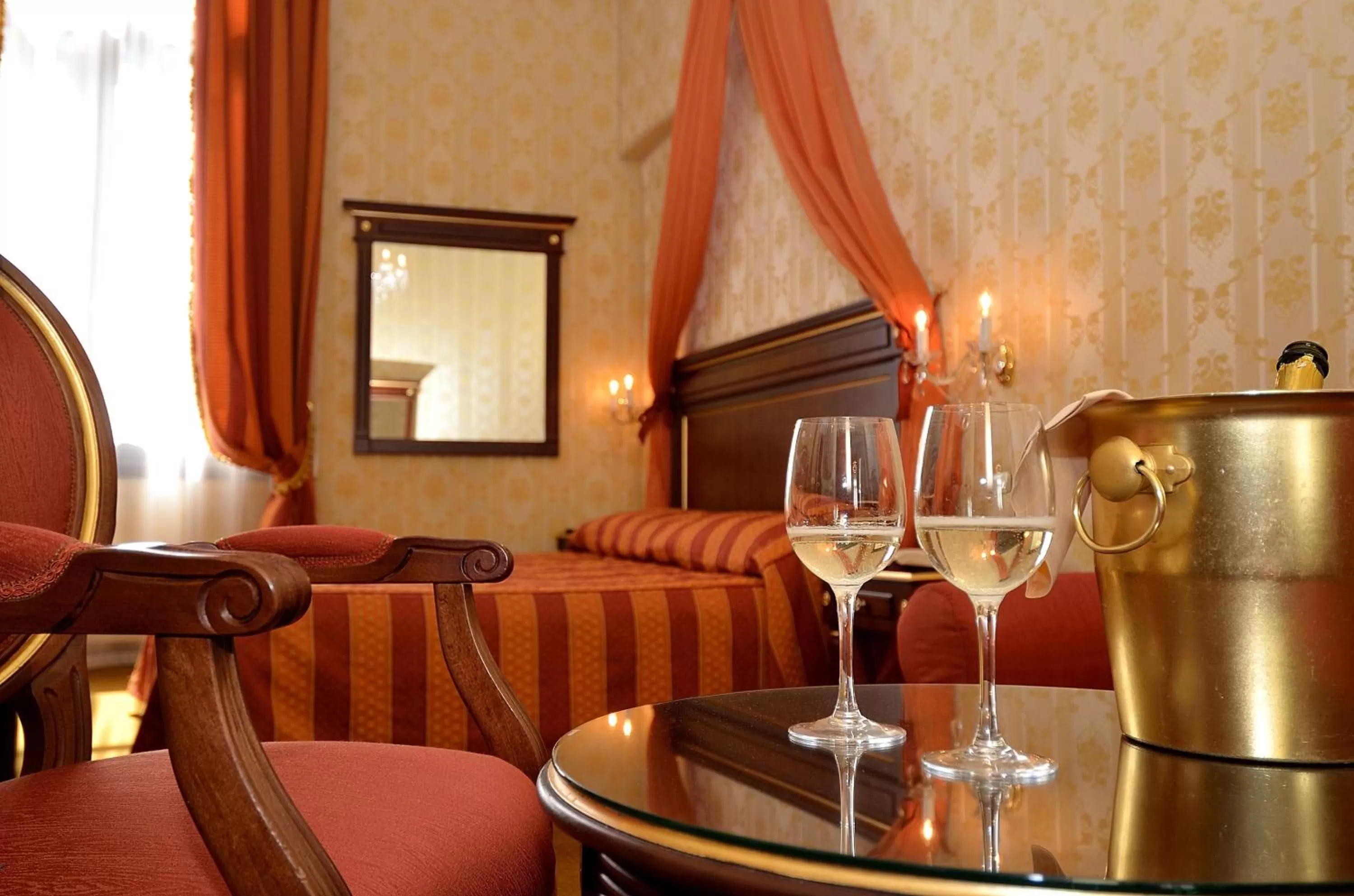 Decorative detail in Locanda La Corte