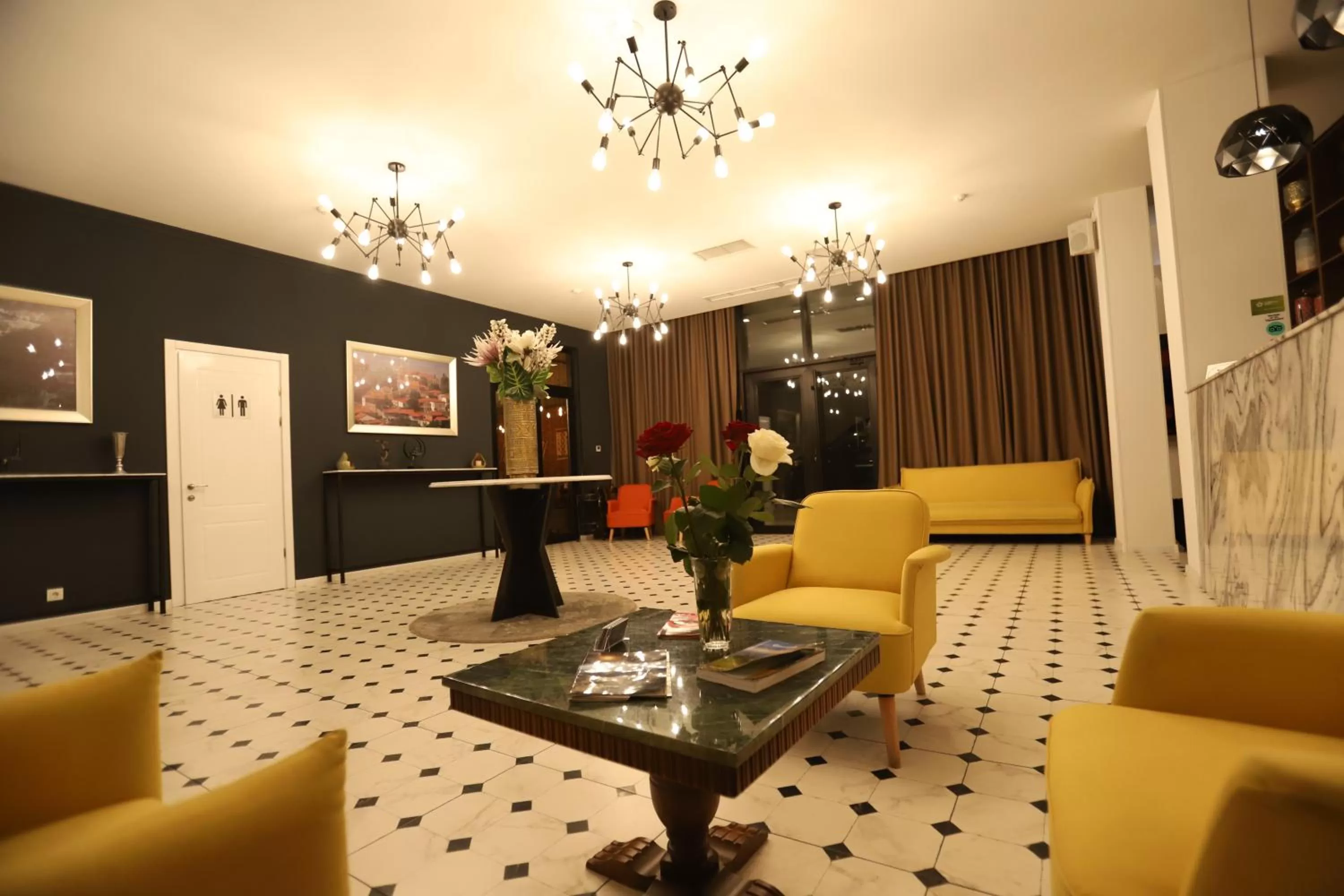Lobby or reception in Bricks Hotel Tbilisi
