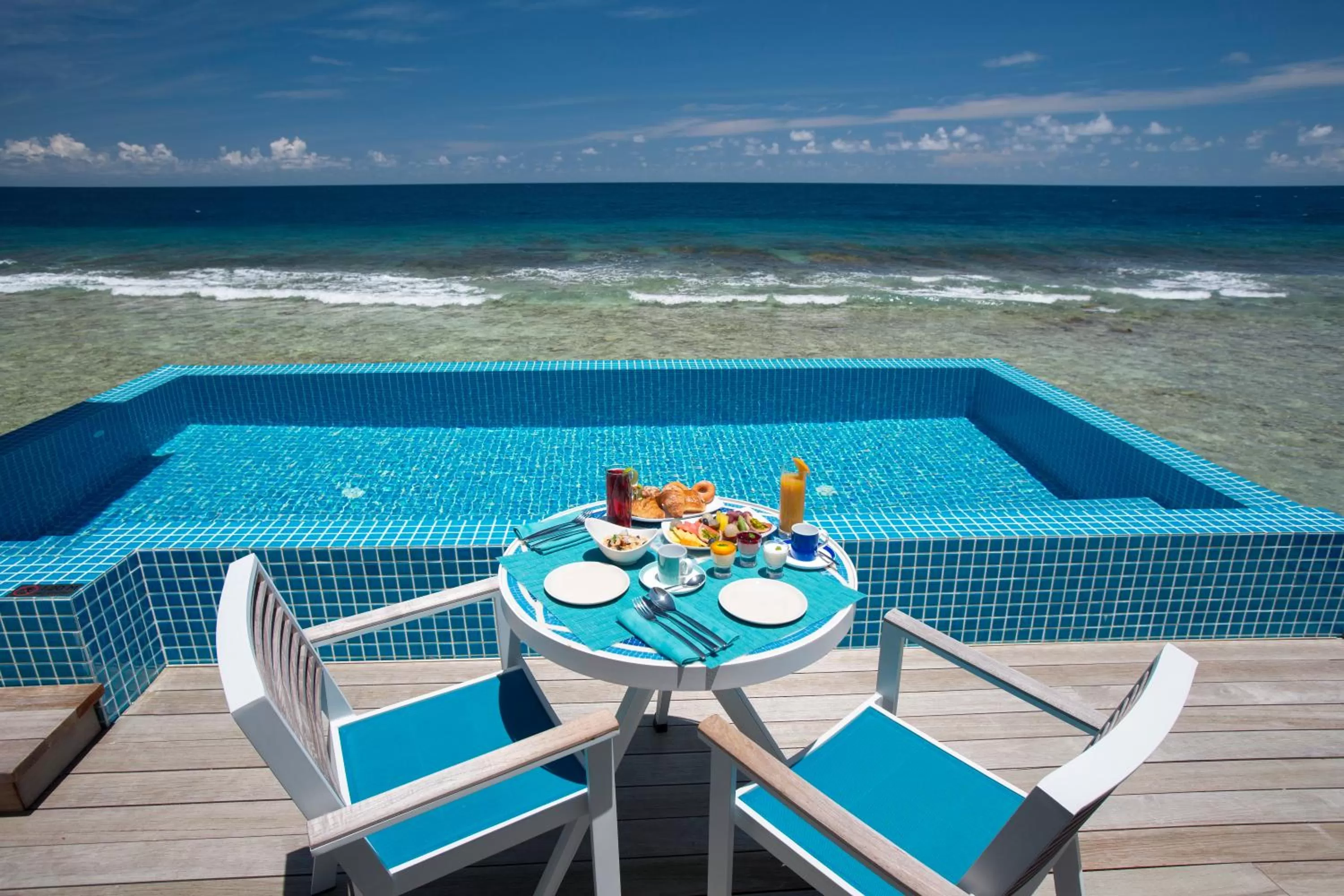Breakfast in Kandima Maldives - 50 Percent Off Return Domestic Flights for stays of 4 nights or more between 11th April 2026 to 31st October 2026