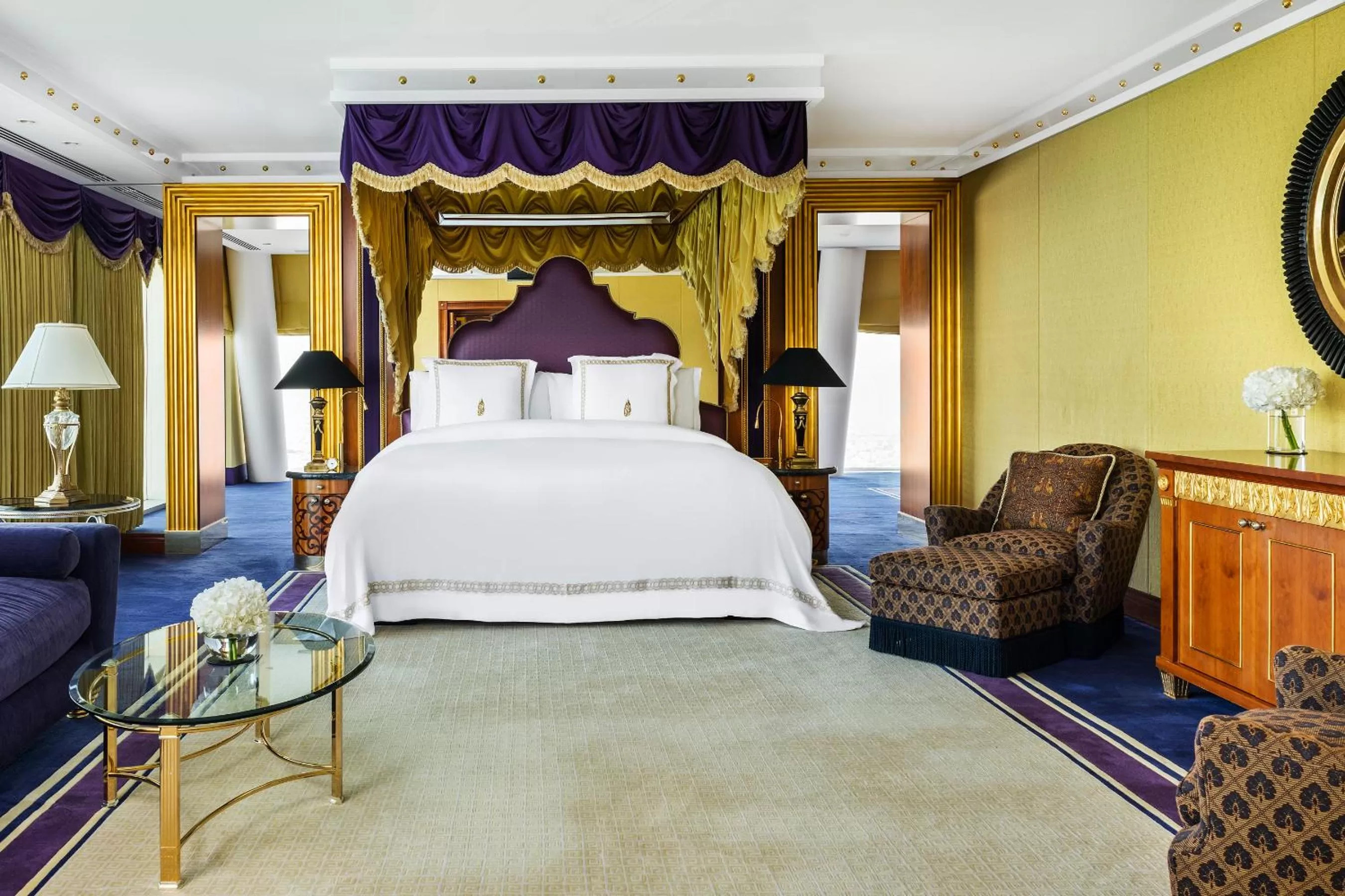 Bed in Jumeirah Burj Al Arab Dubai