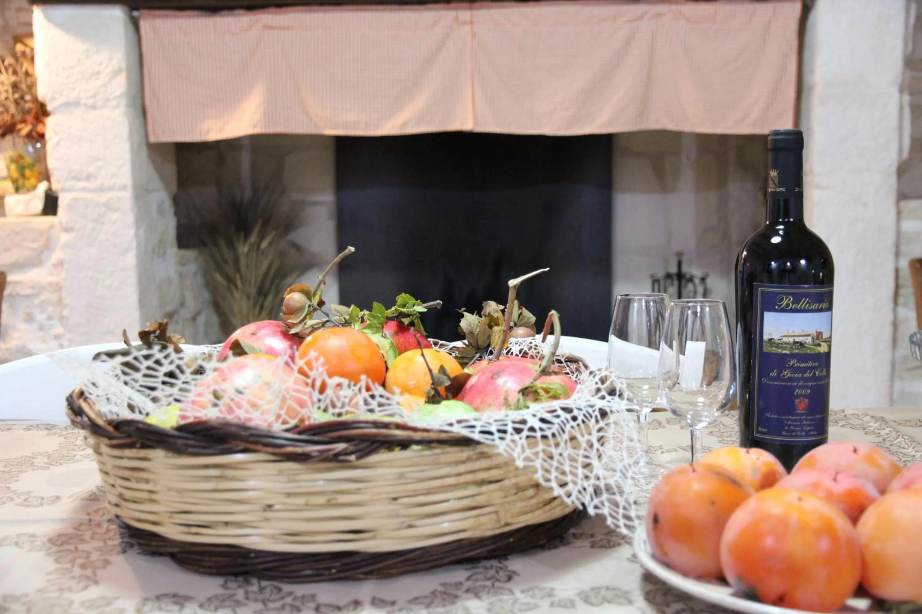 Drinks in Trulli Donna Isabella