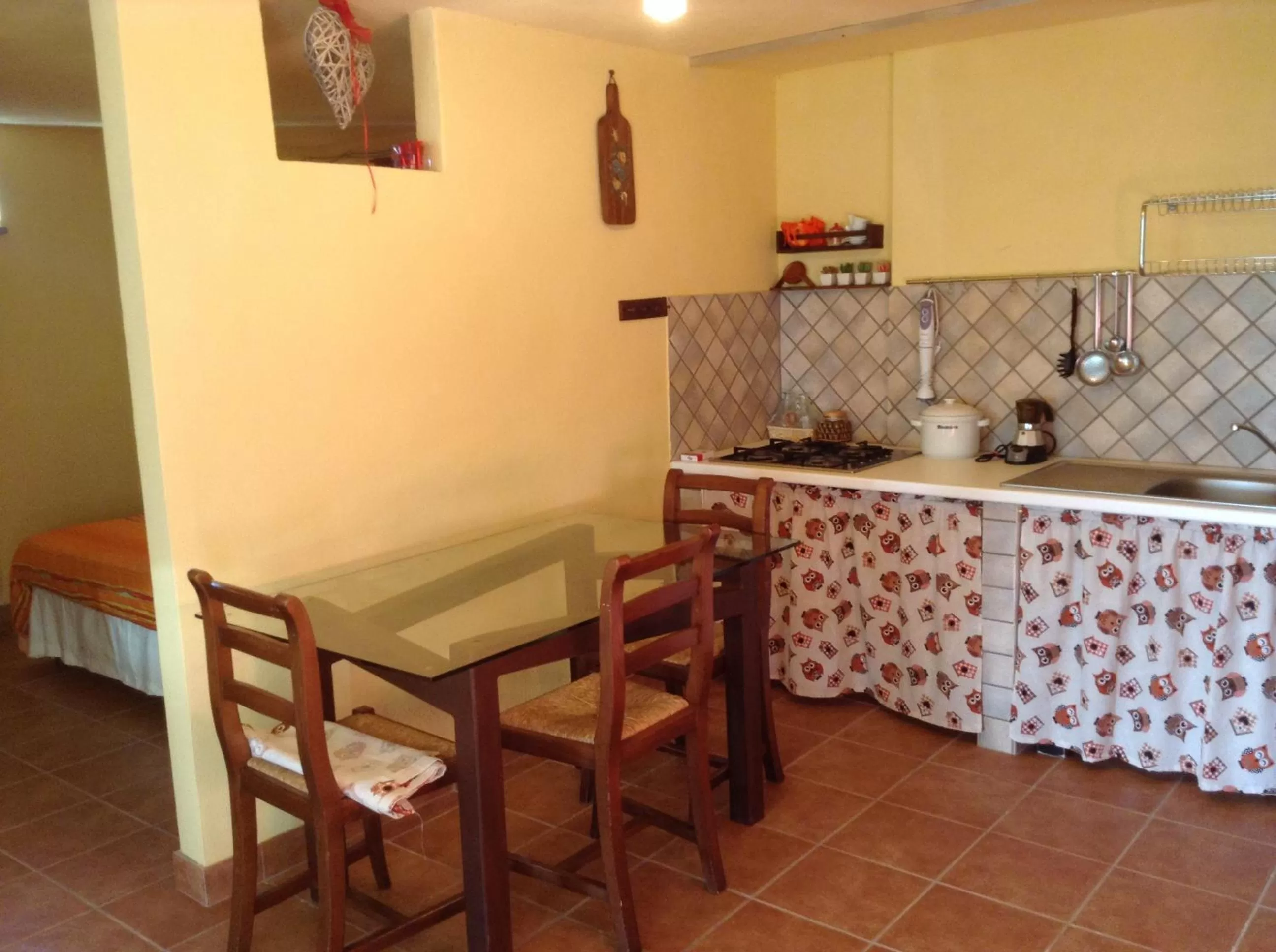 Kitchen/Kitchenette in Il soffio di Eolo