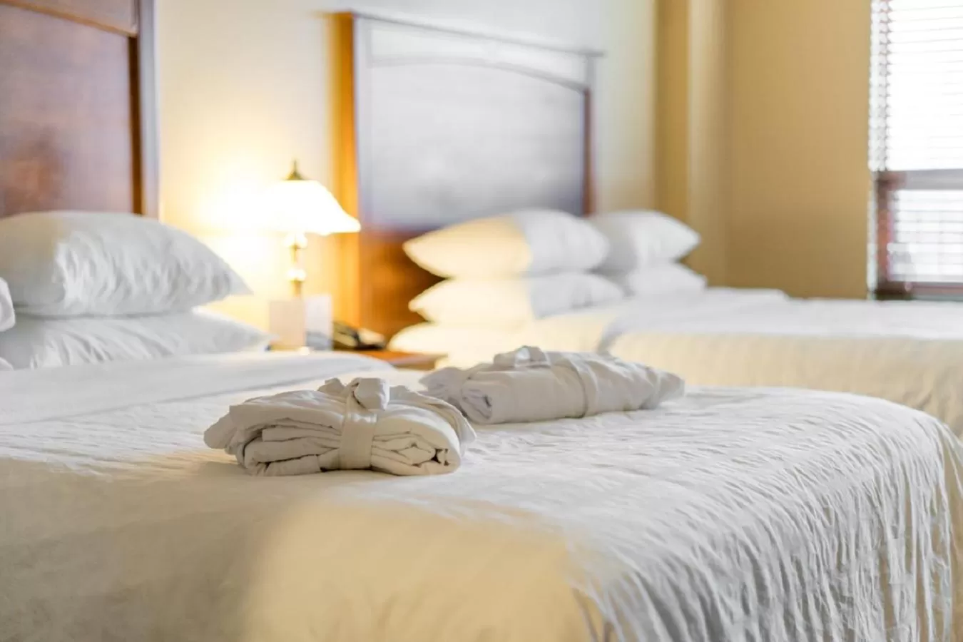 Bed in Temple Gardens Hotel & Spa