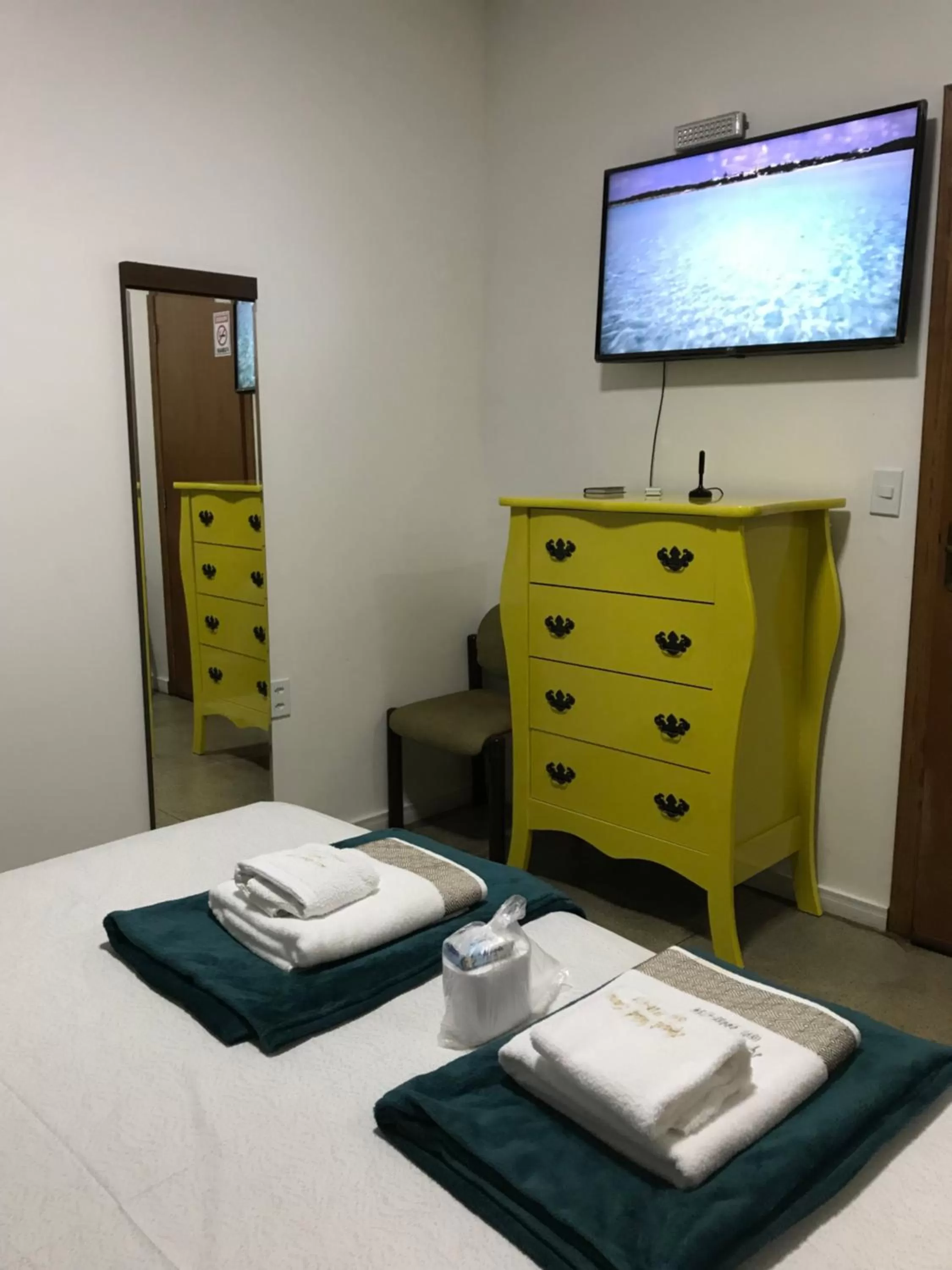 Bed in ZANI APART HOTEL 520i