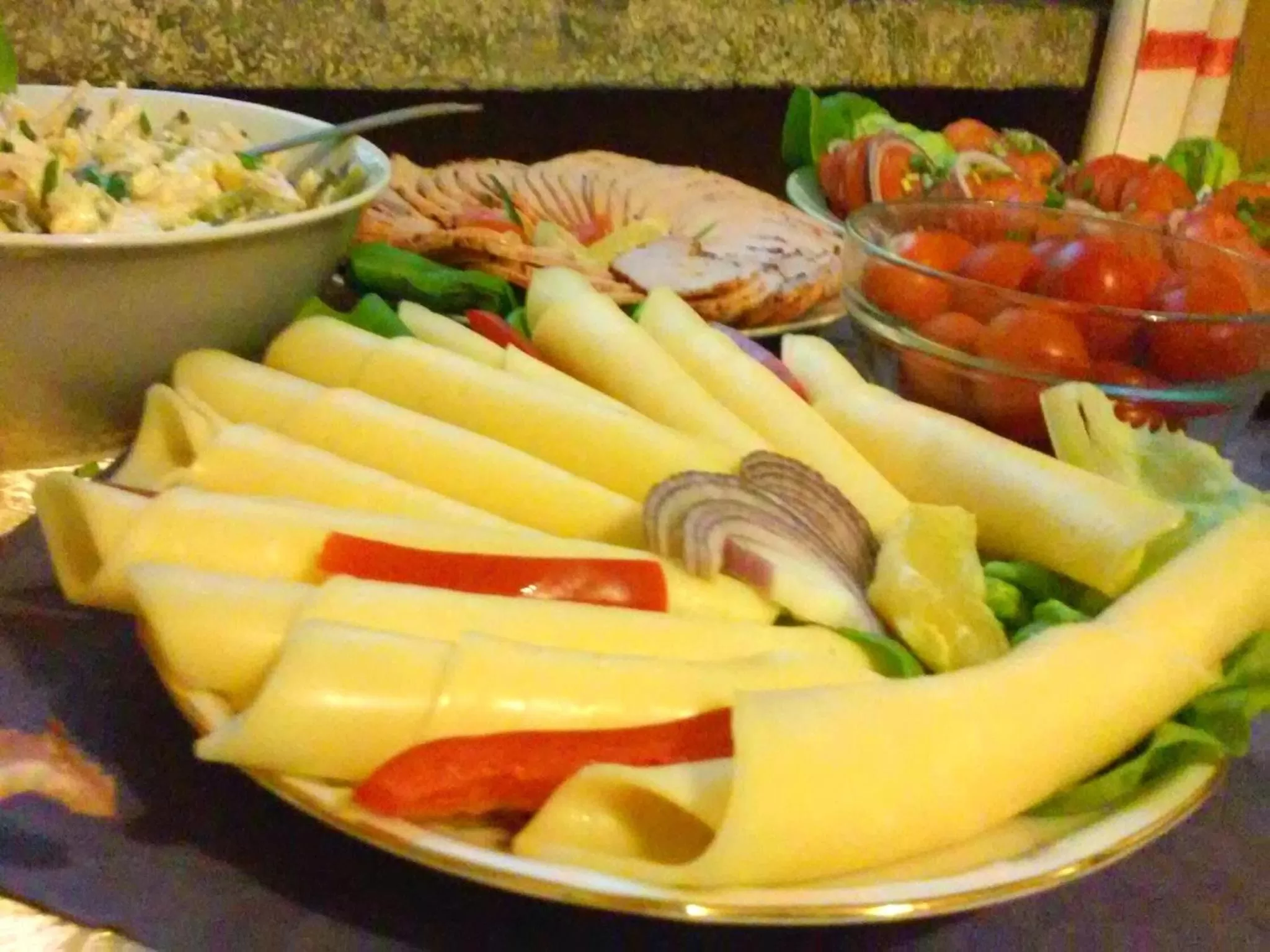 Food close-up in Hotel Europa