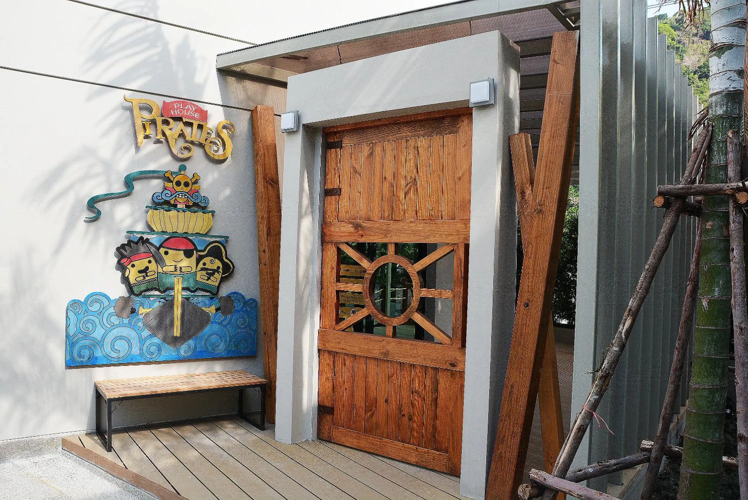 Children play ground in MAI HOUSE Patong Hill