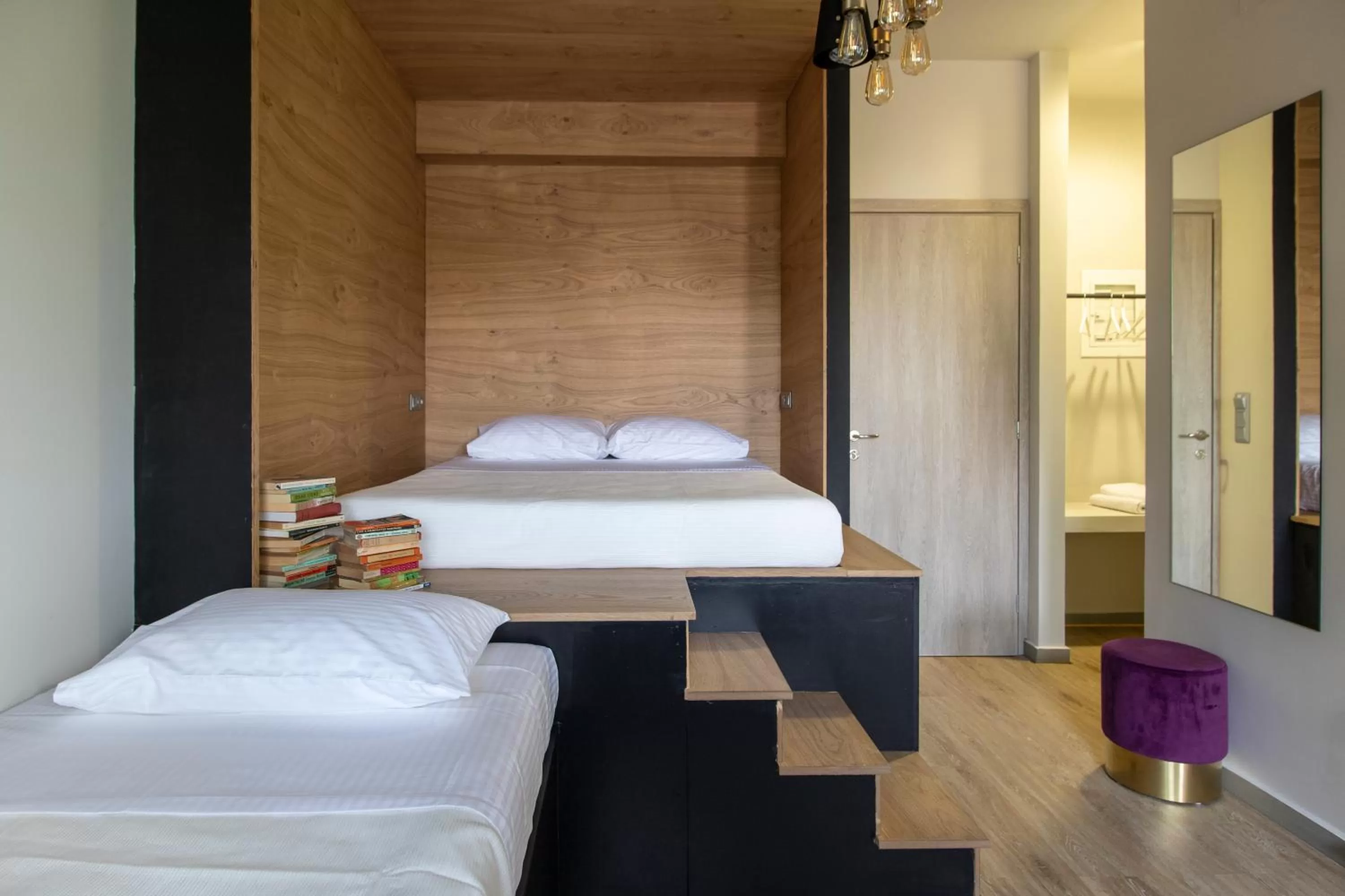 Bed in Bespoke House Athens