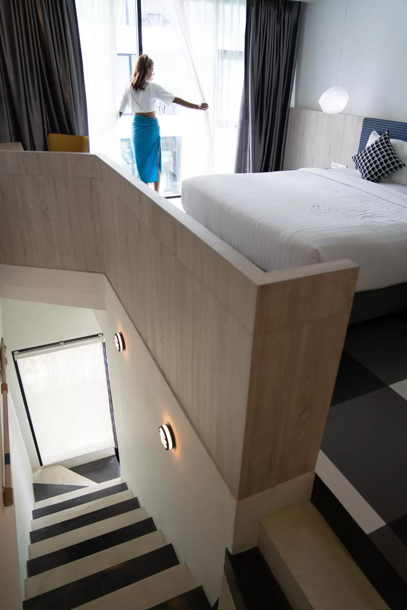 Bed in Krabi SeaBass Hotel