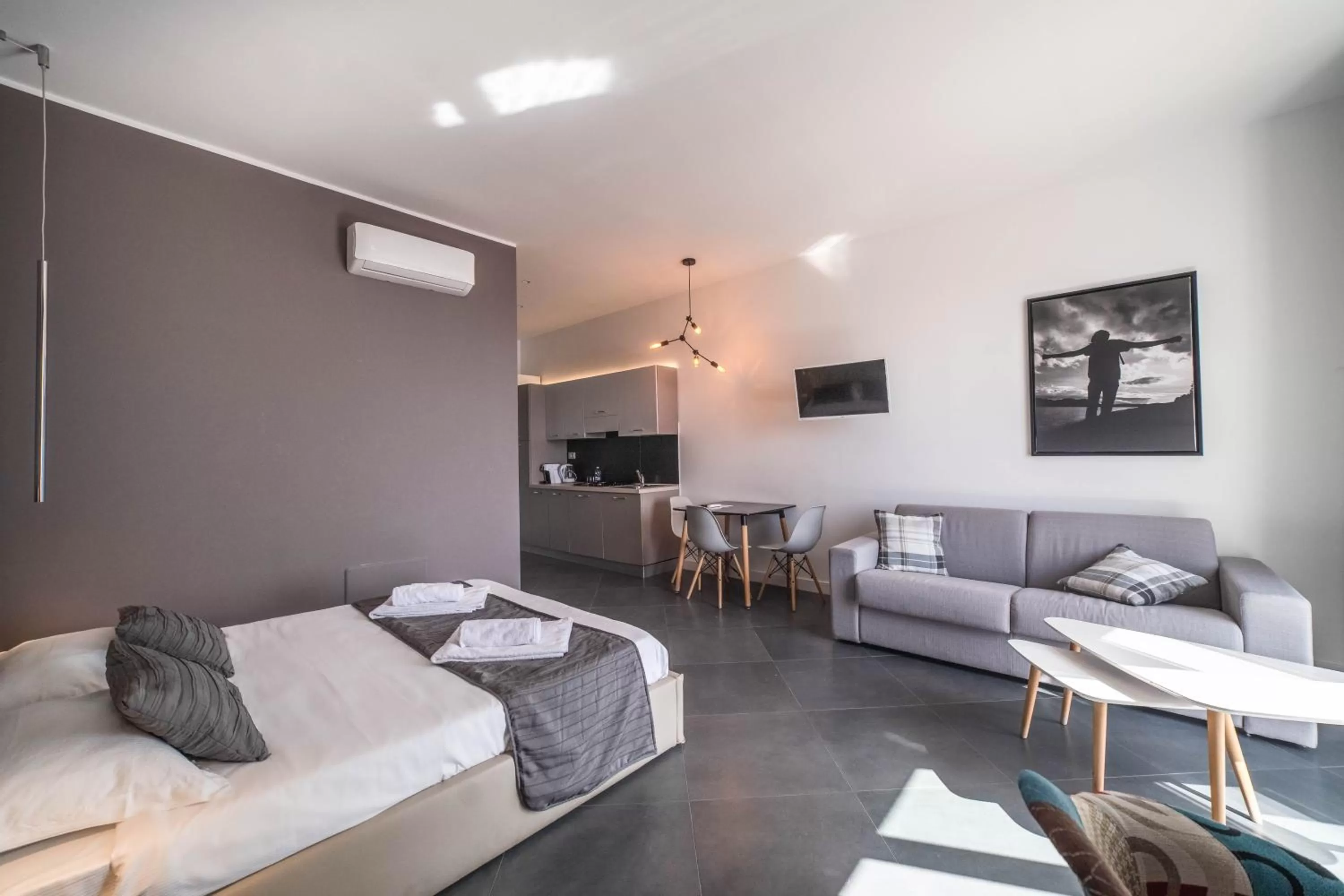 Bed in Residenza Nausicaa - 50 meters from the beach