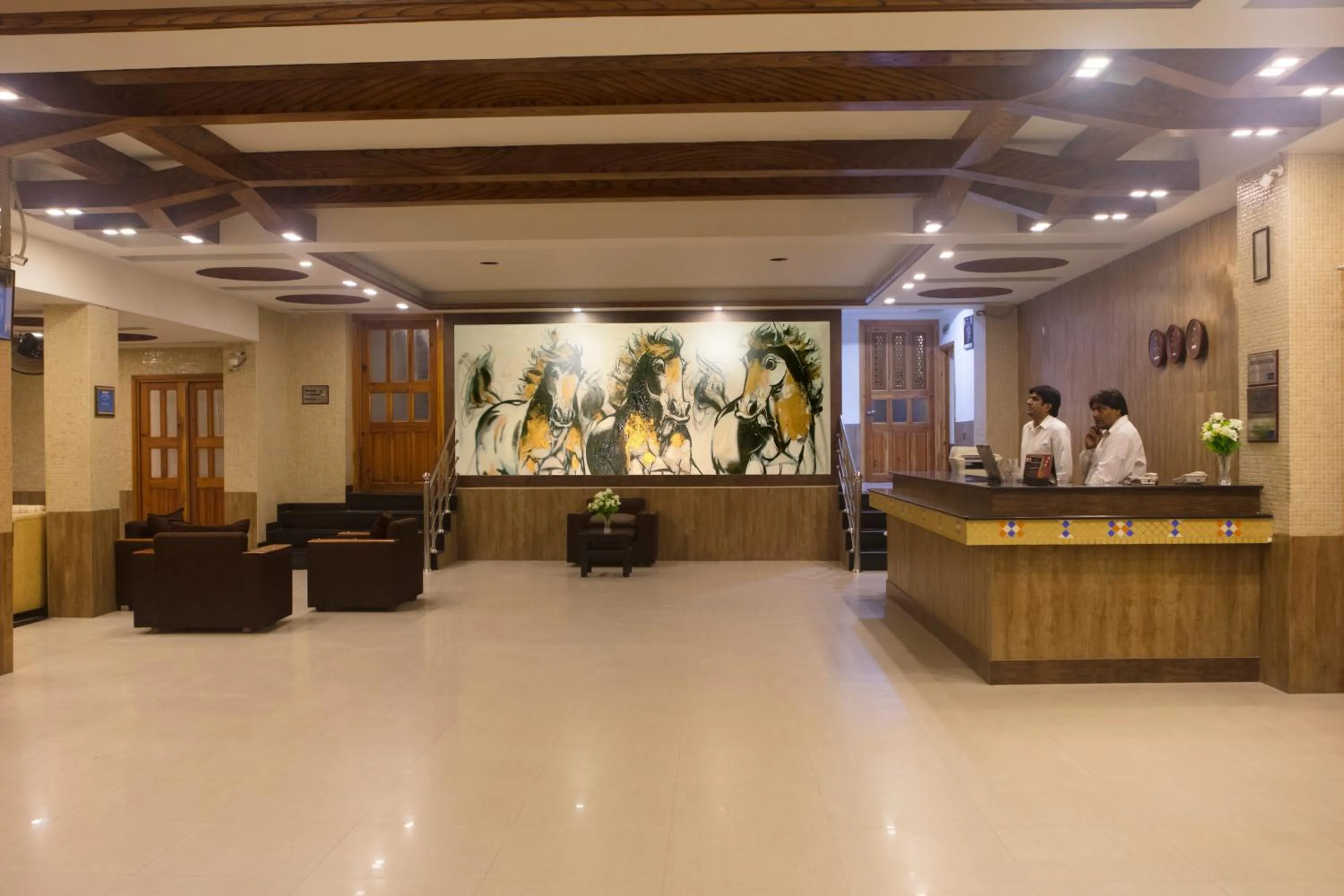 Lobby/Reception in Hotel Marcopolo