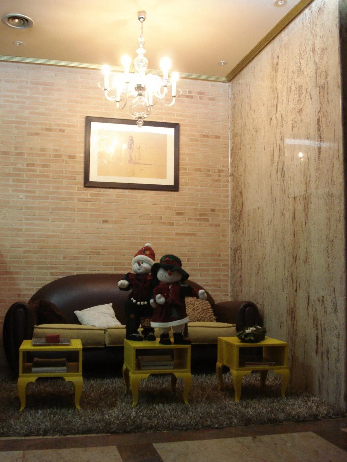 Seating area in Hotel El Castillo